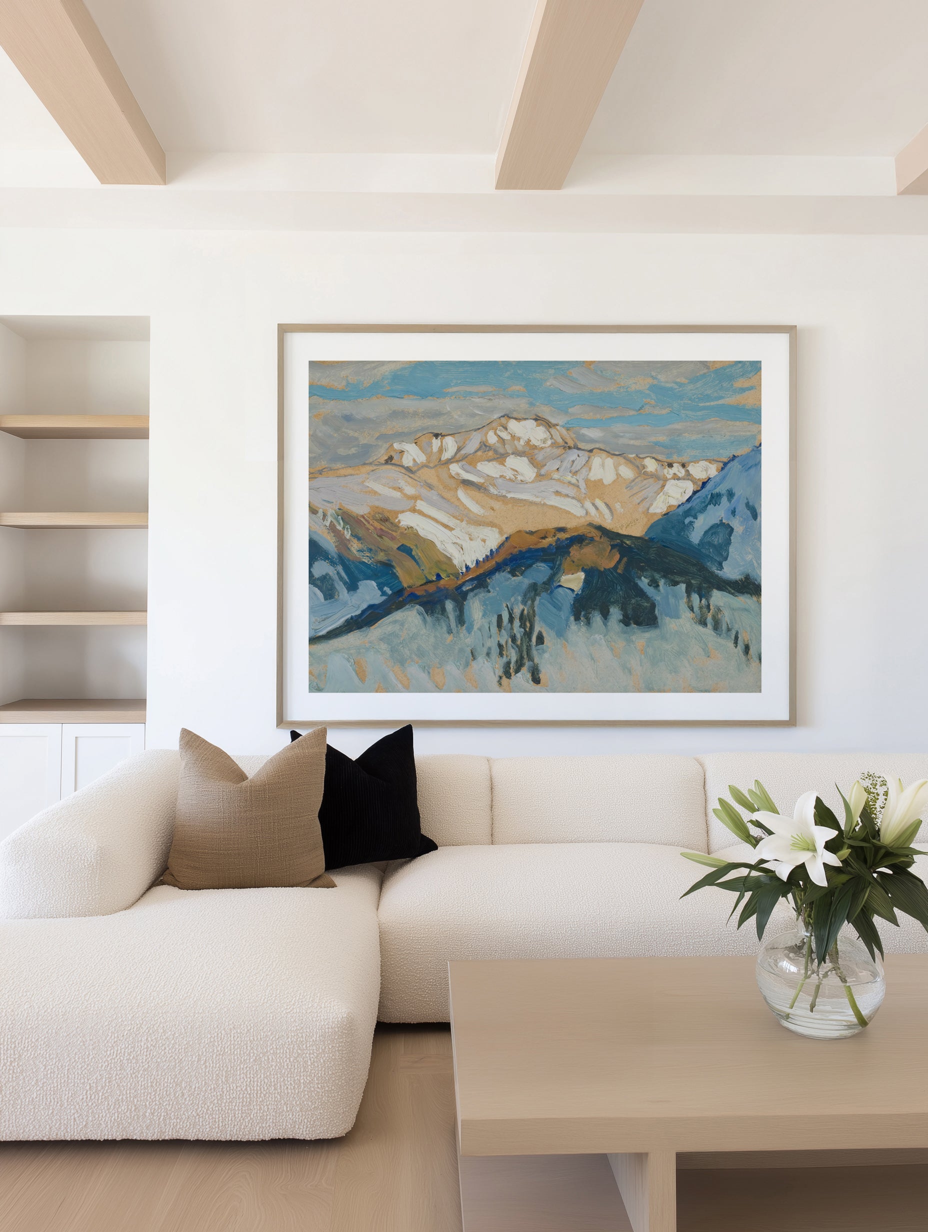 Study From Switzerland | Art Print