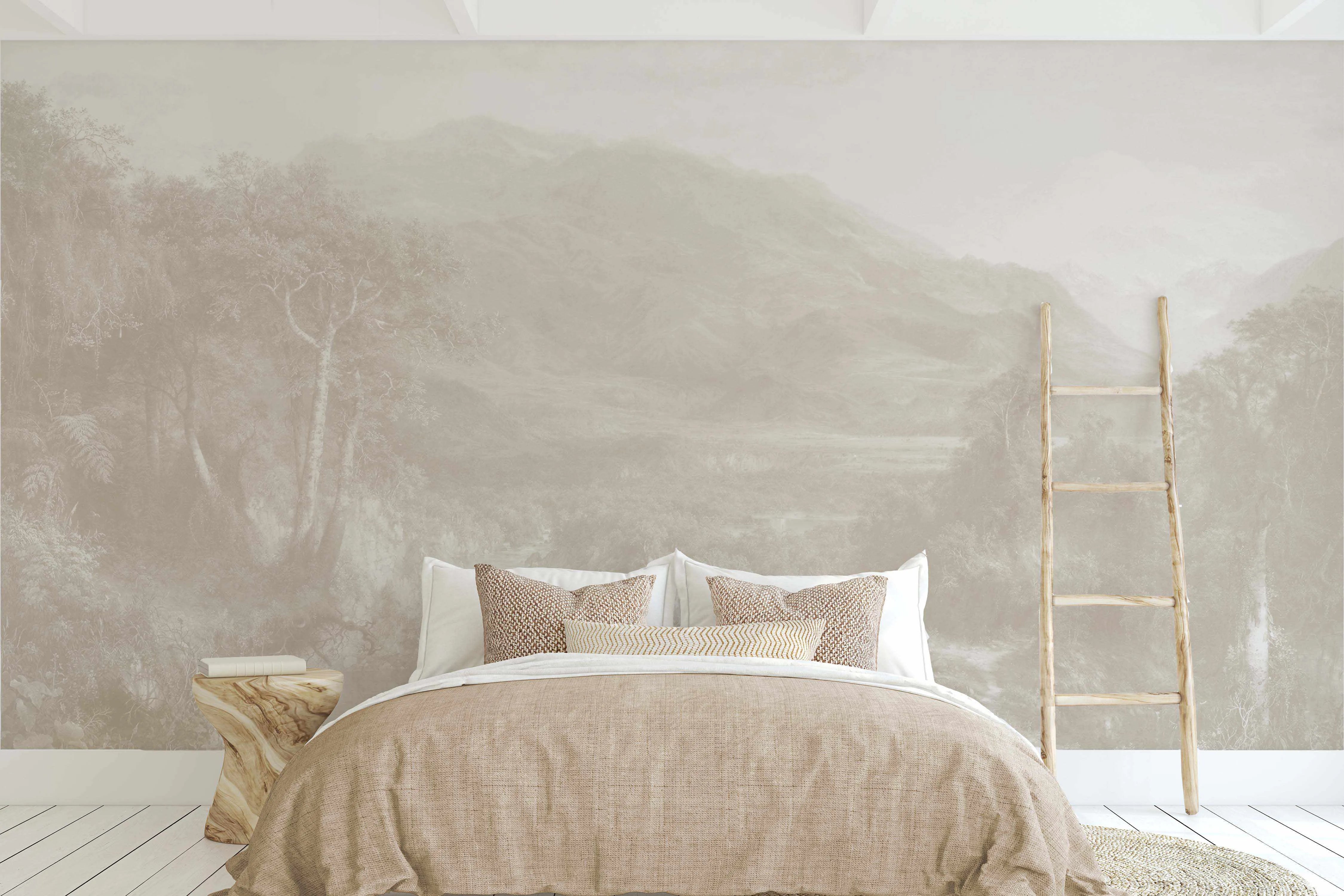 Daintree Paradise Wallpaper Mural from Olive et Oriel where you can shop wallpaper and artworks online