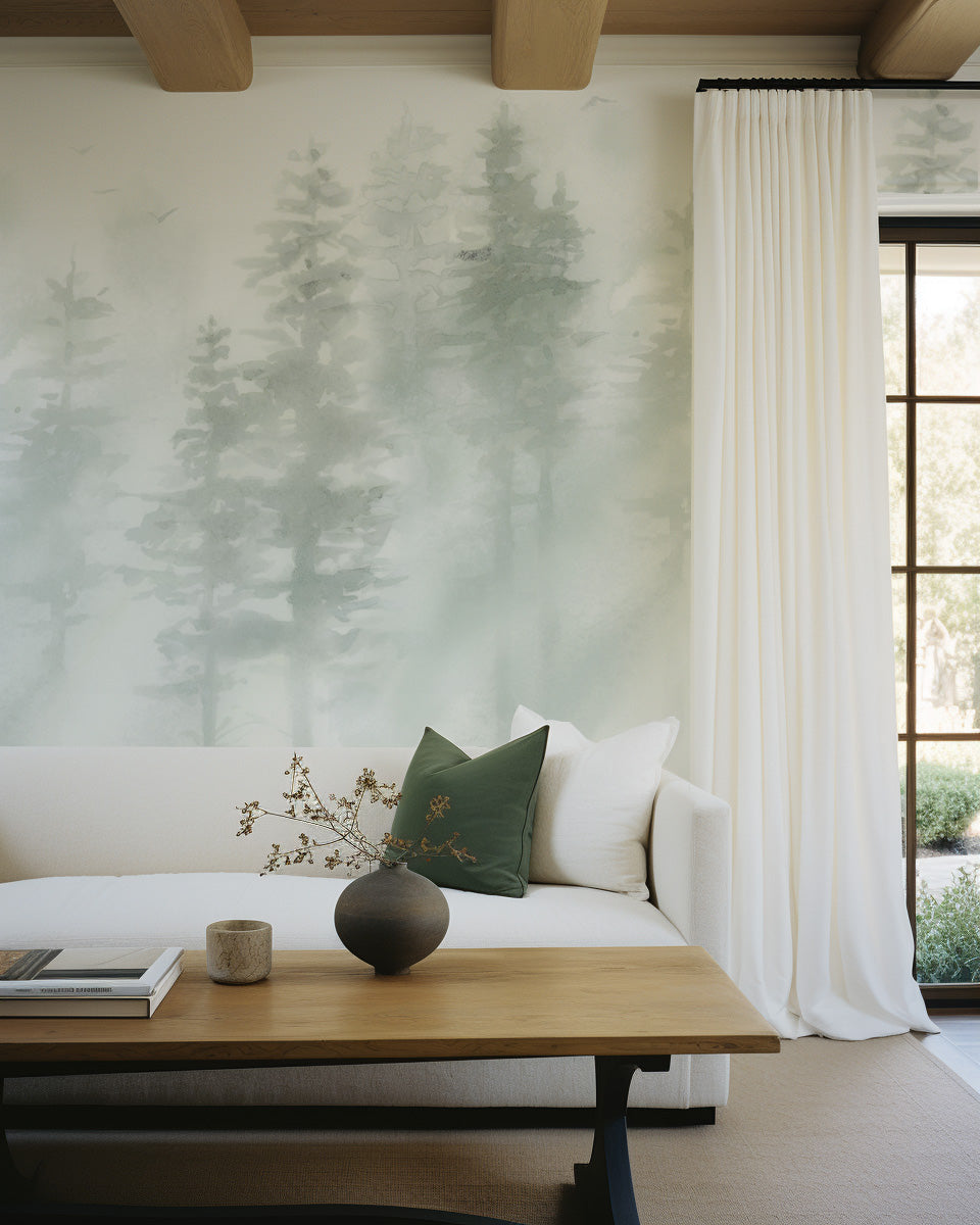 Forest Meadows Wallpaper Mural