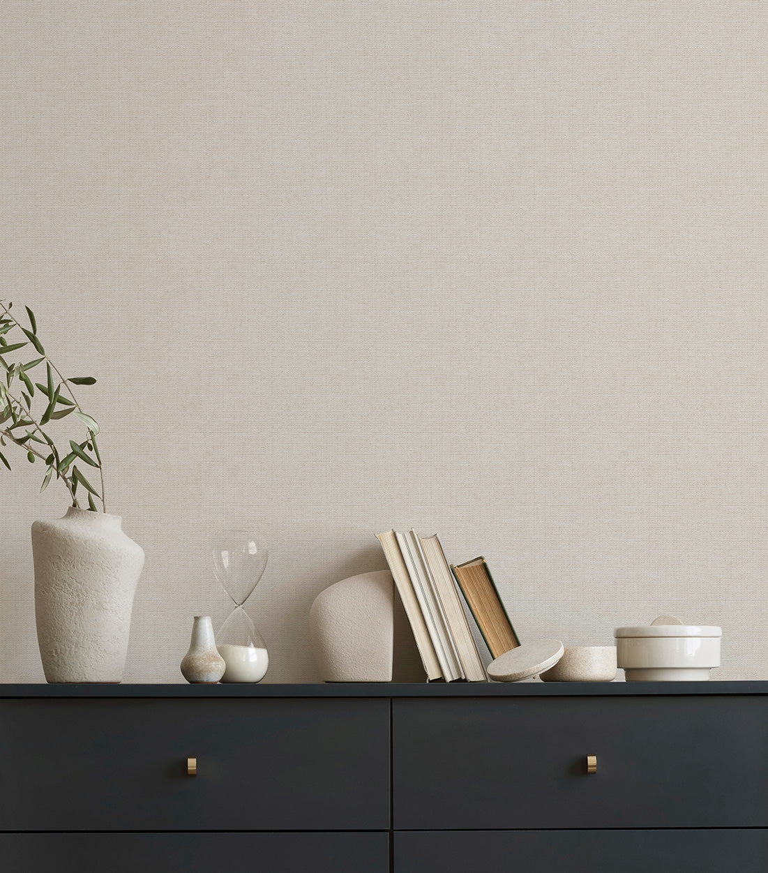 Ashsa in Oat Commercial Vinyl Wallcovering