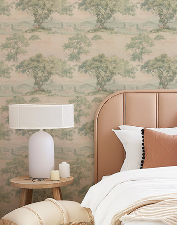 Western Woodland Wallpaper from Olive et Oriel where you can shop wallpaper and artworks online