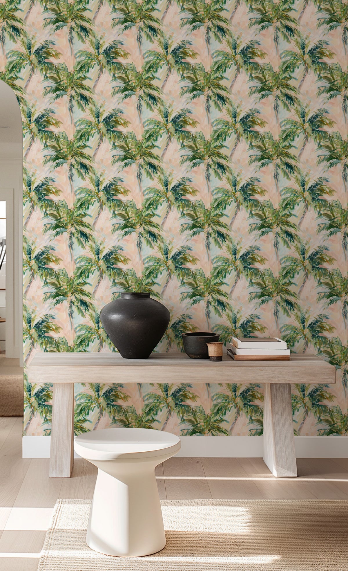 Tropical Dreams Wallpaper from Olive et Oriel where you can shop wallpaper and artworks online
