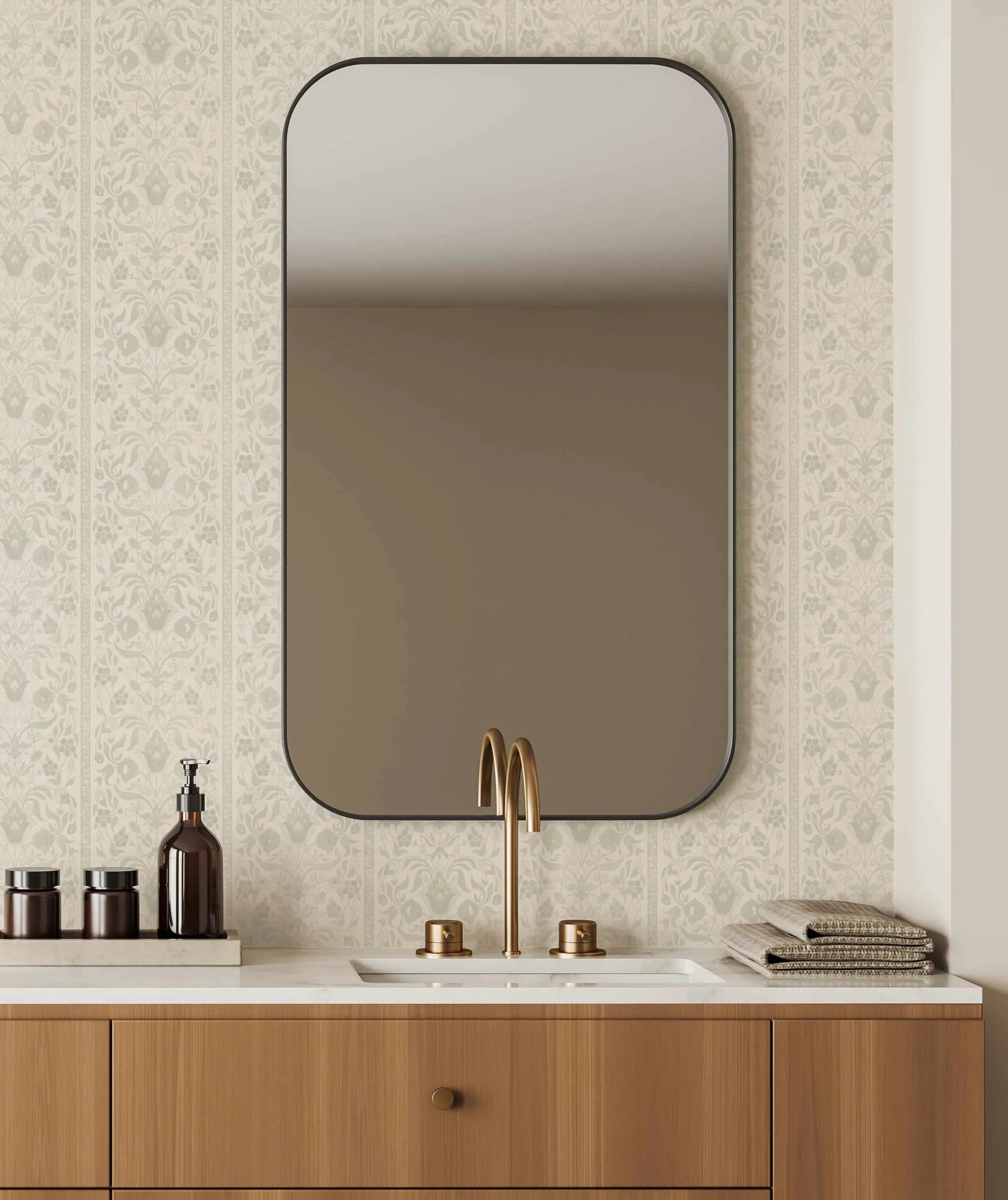 Victorian Chain Wallpaper from Olive et Oriel where you can shop wallpaper and artworks online