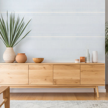 Coast Lines in Light Blue Wallpaper from Olive et Oriel where you can shop wallpaper and artworks online