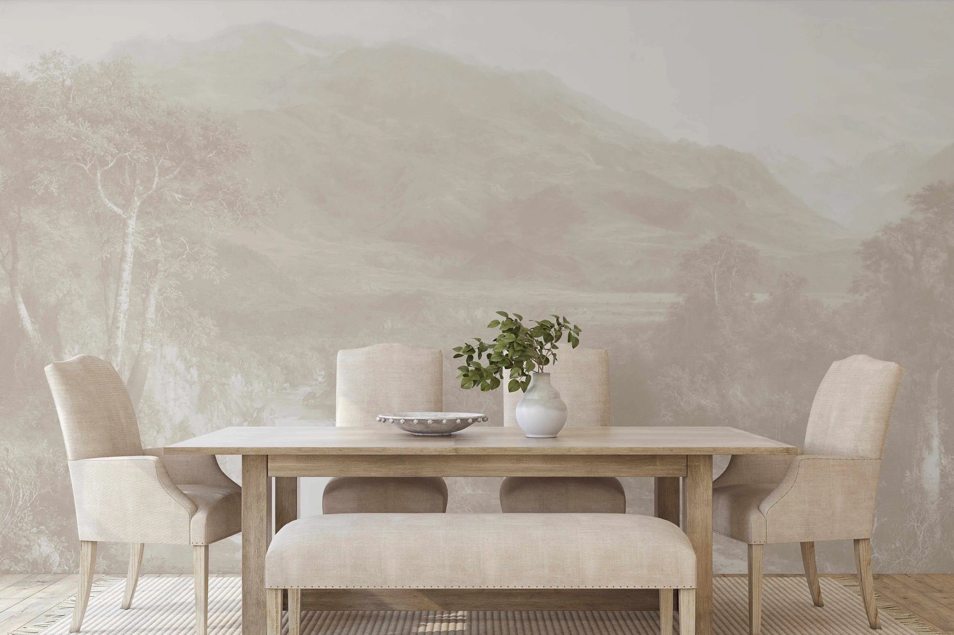 Daintree Paradise Wallpaper Mural from Olive et Oriel where you can shop wallpaper and artworks online