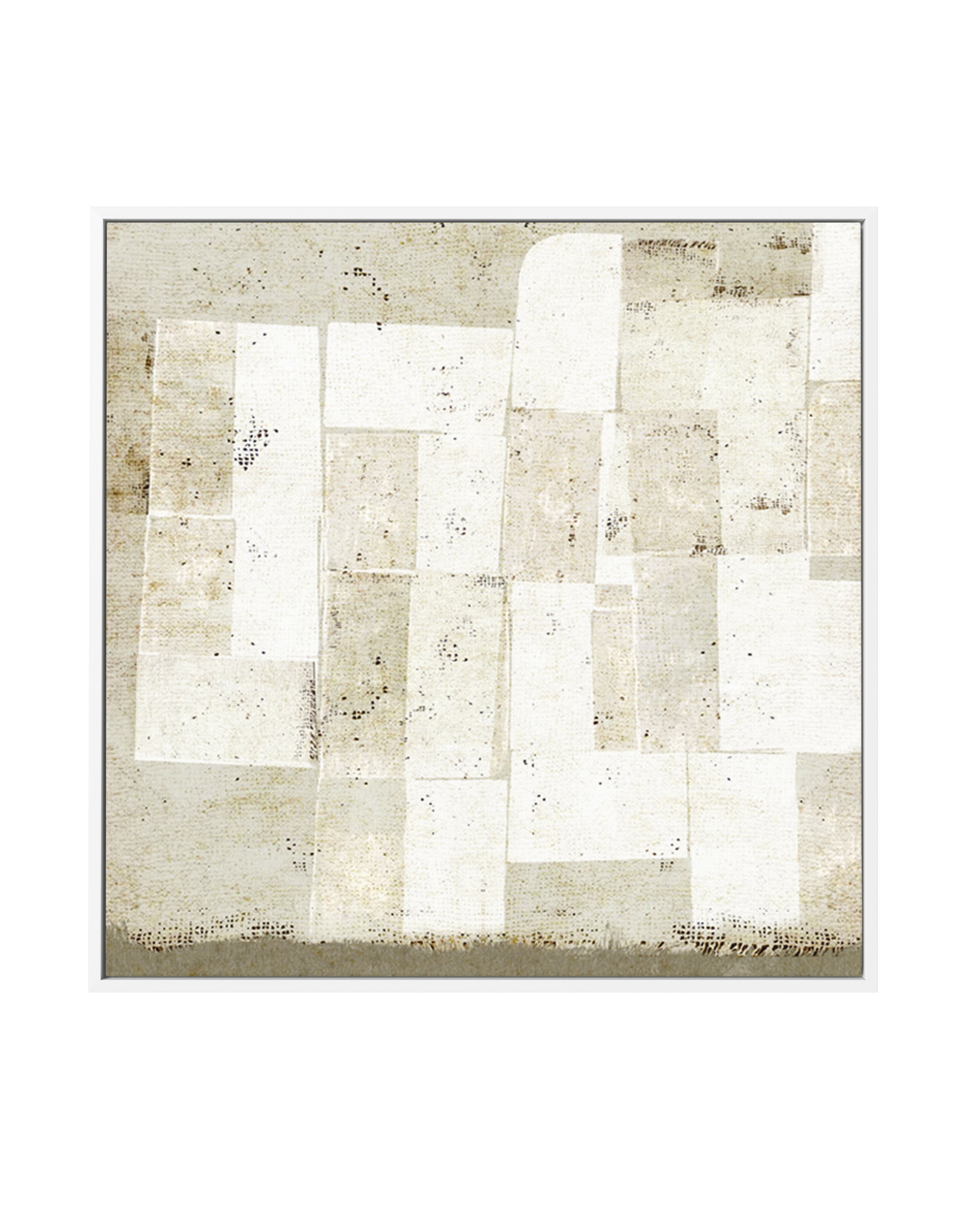 Subtle Patchwork 2 by Marco Marella | Framed Canvas Art Print