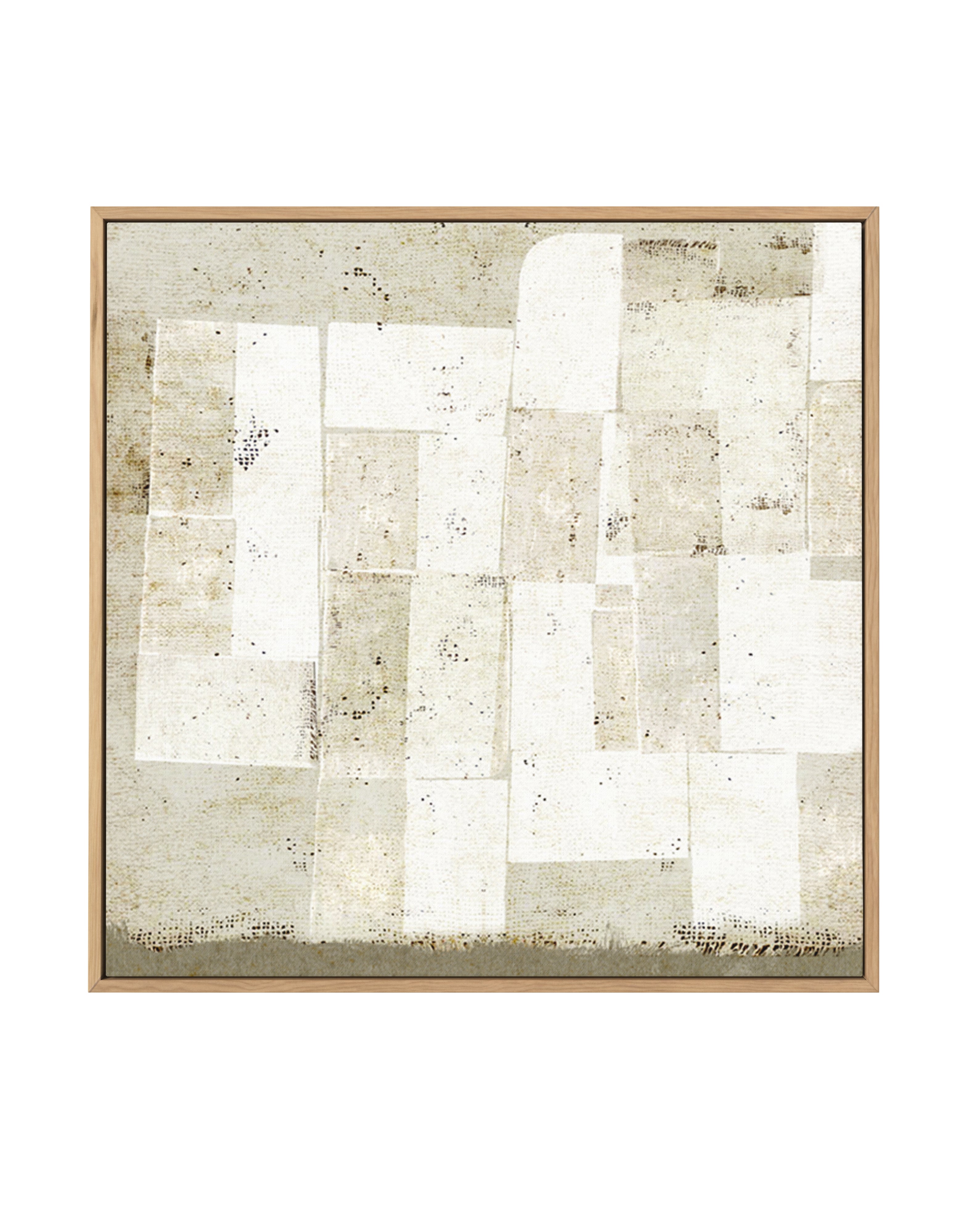 Subtle Patchwork 2 by Marco Marella | Framed Canvas Art Print