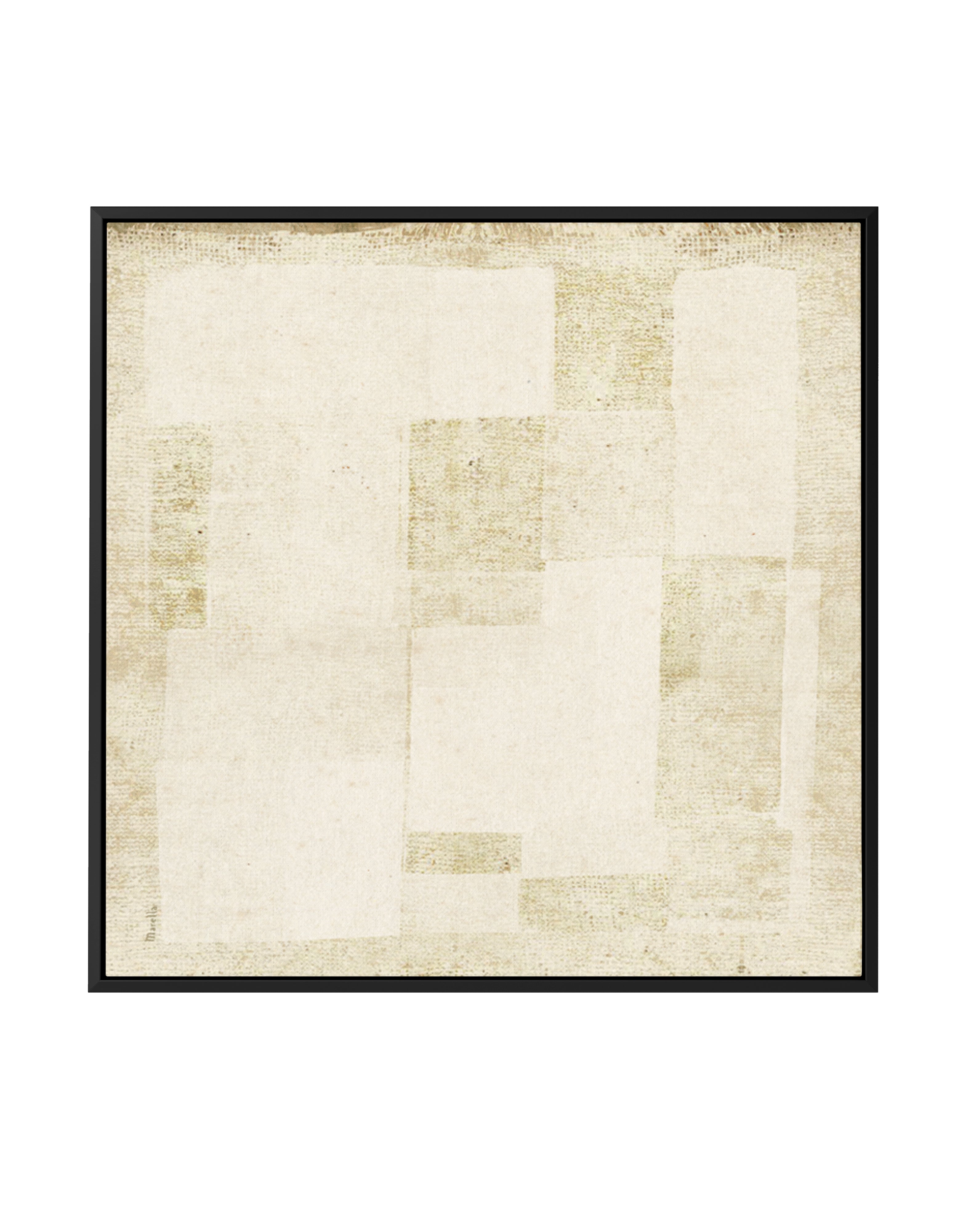 Subtle Patchwork by Marco Marella | Framed Canvas Art Print