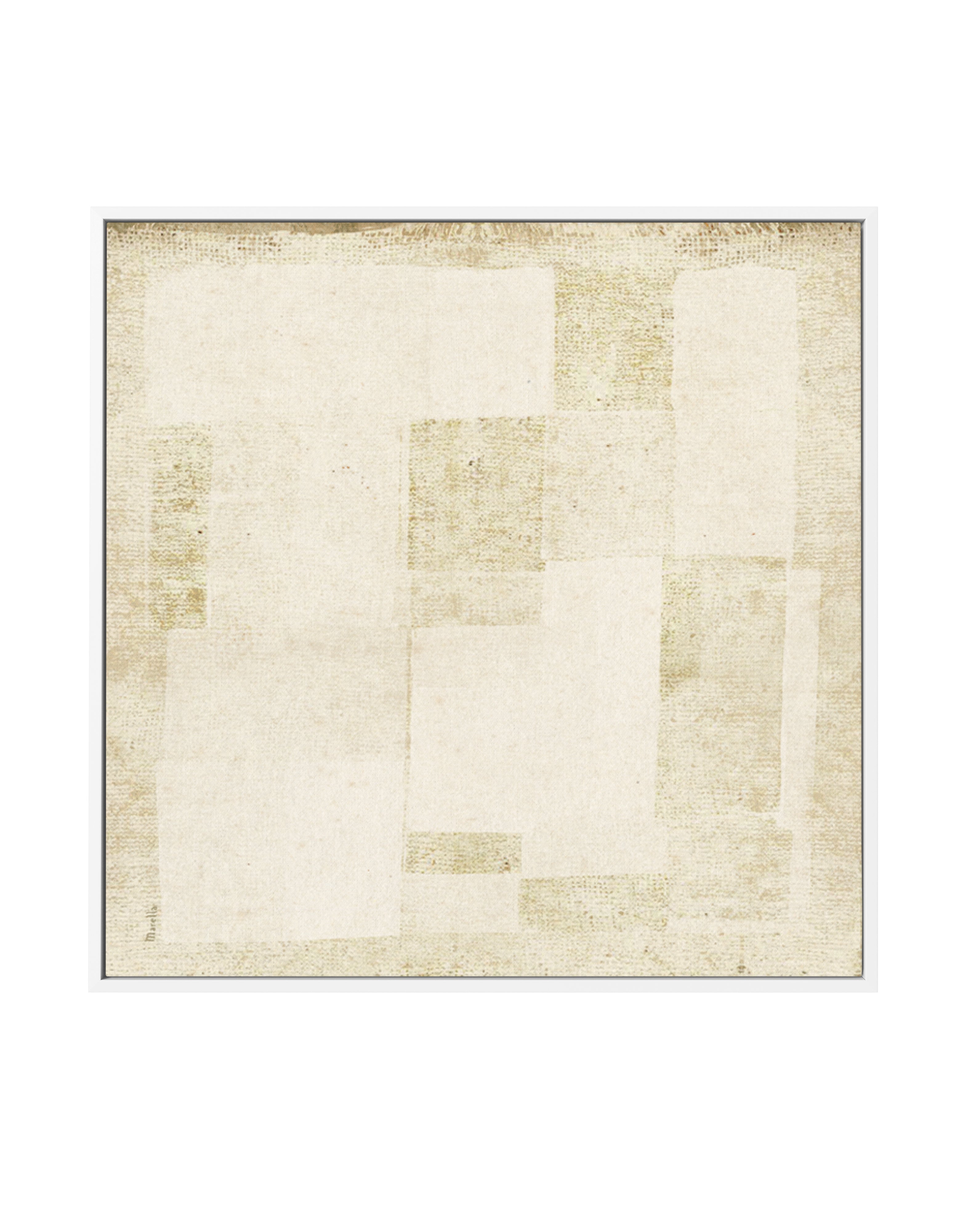 Subtle Patchwork by Marco Marella | Framed Canvas Art Print