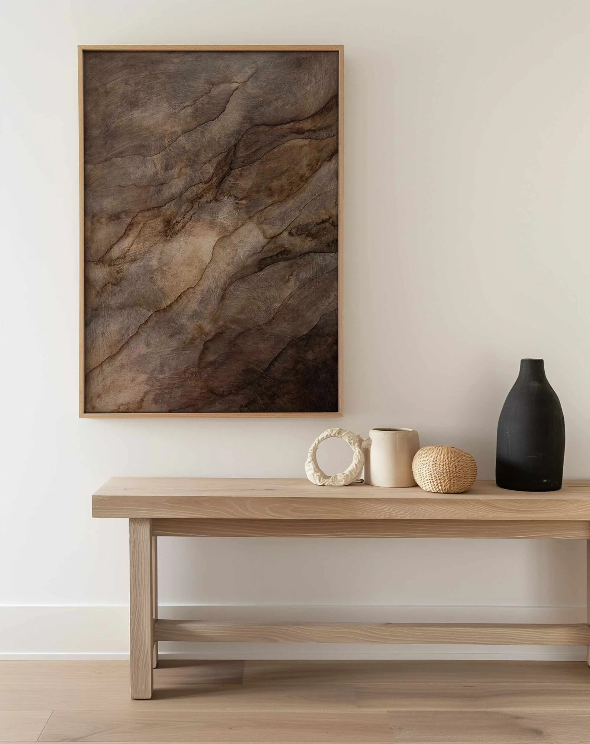 Subtle Shift by Irina Ventresca | Framed Canvas Art Print from Olive et Oriel where you can shop wallpaper and artworks online