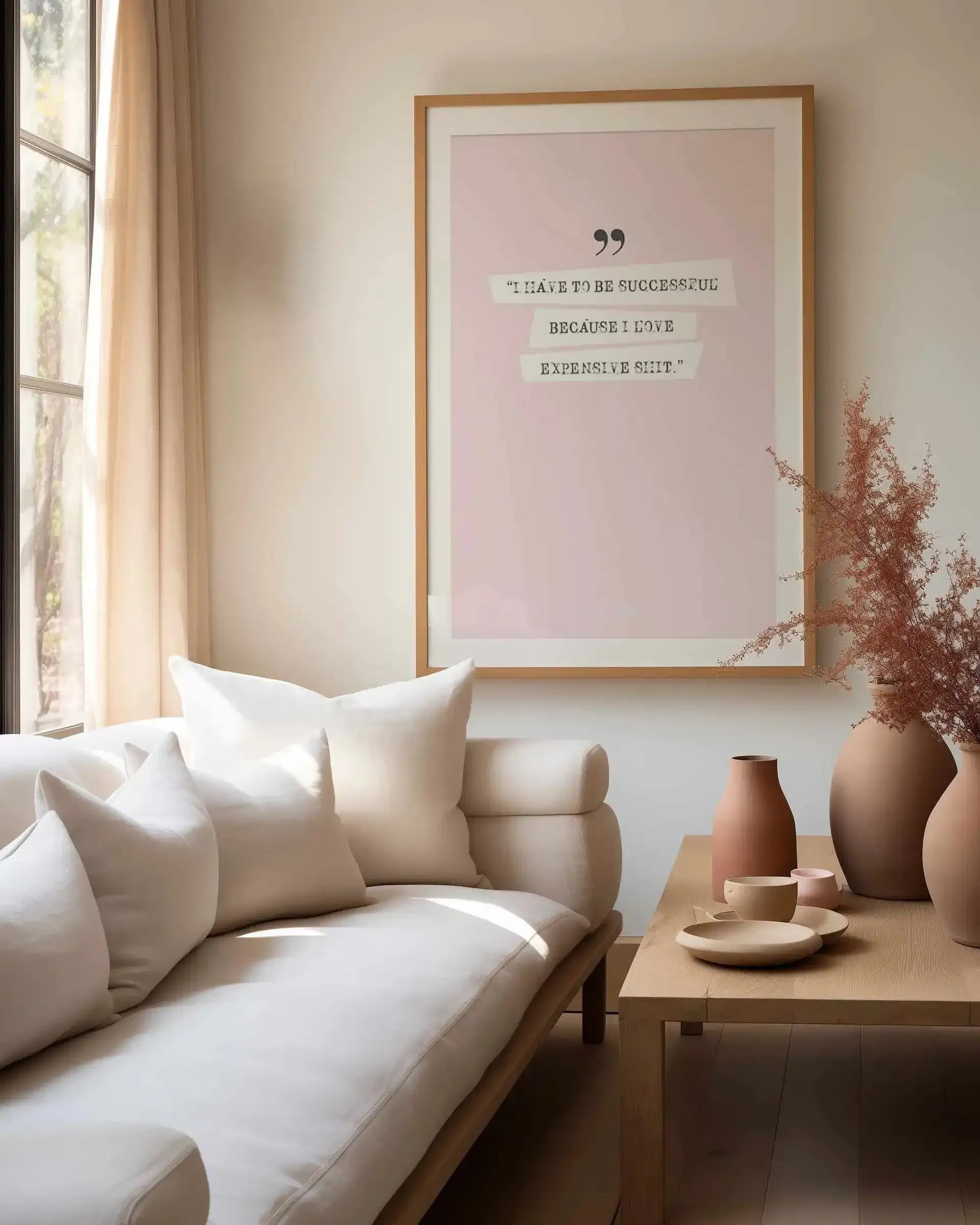 Success 101 | 2 Colour Options Art Print from Olive et Oriel where you can shop wallpaper and artworks online