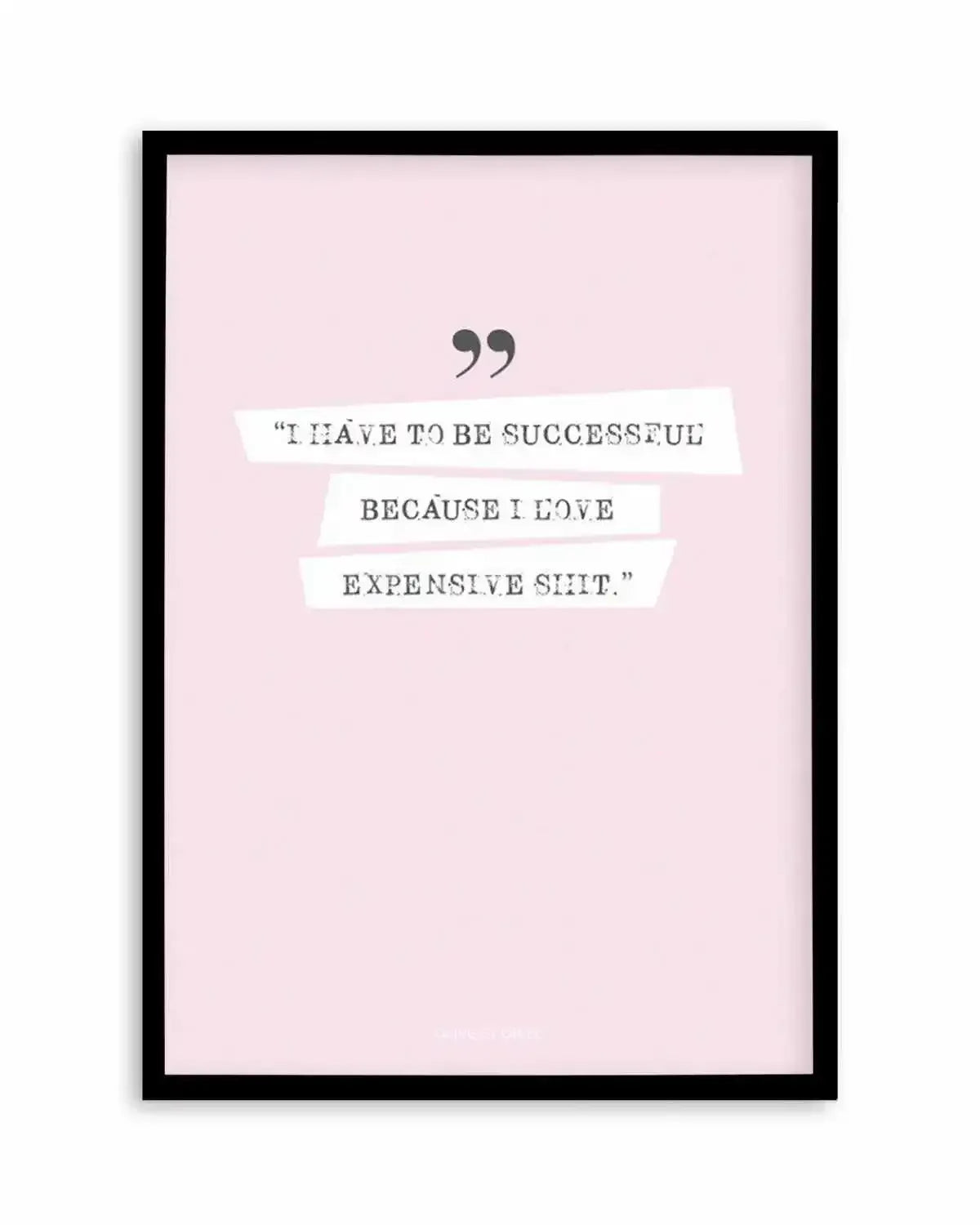 Success 101 | 2 Colour Options Art Print from Olive et Oriel where you can shop wallpaper and artworks online