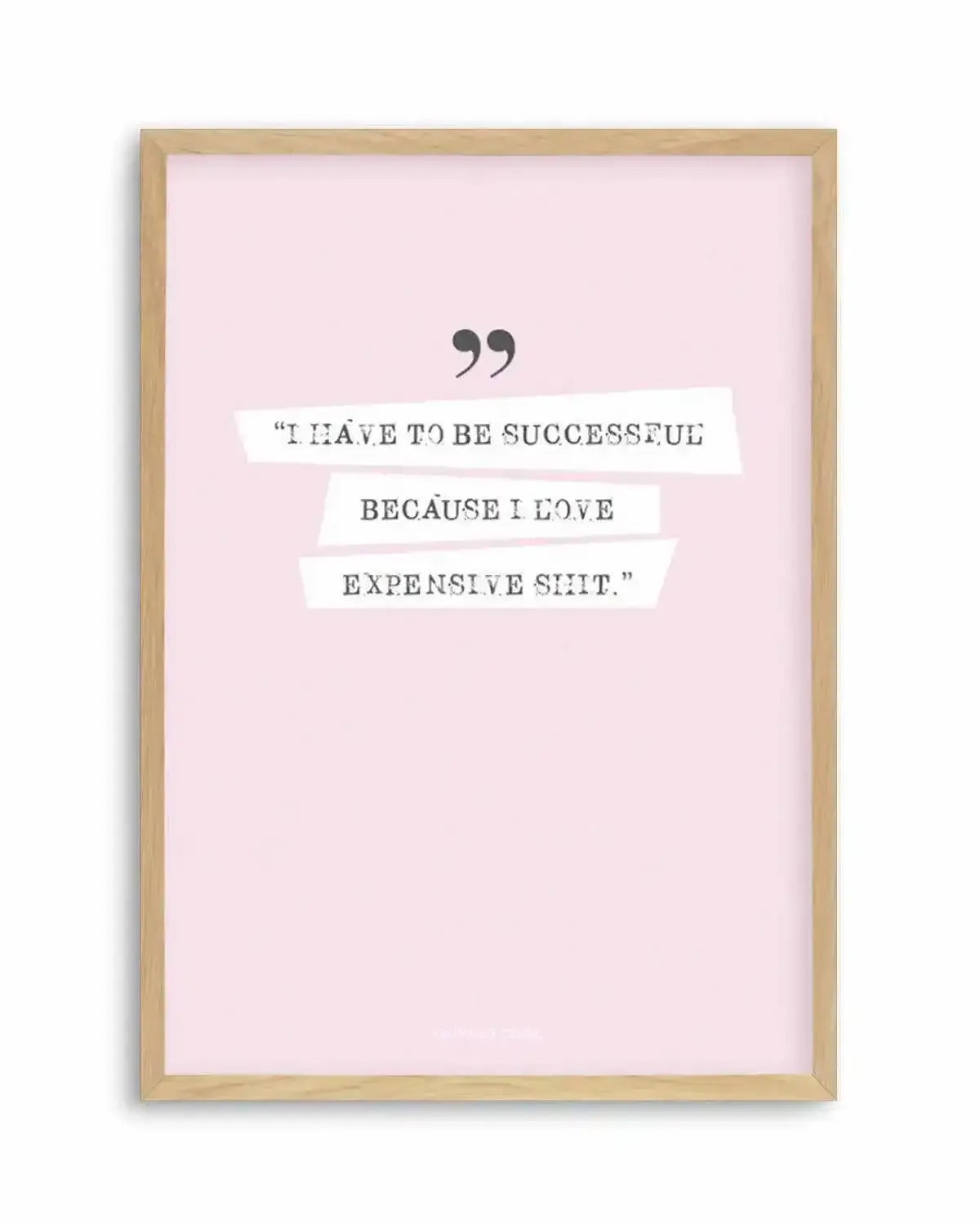 Success 101 | 2 Colour Options Art Print from Olive et Oriel where you can shop wallpaper and artworks online