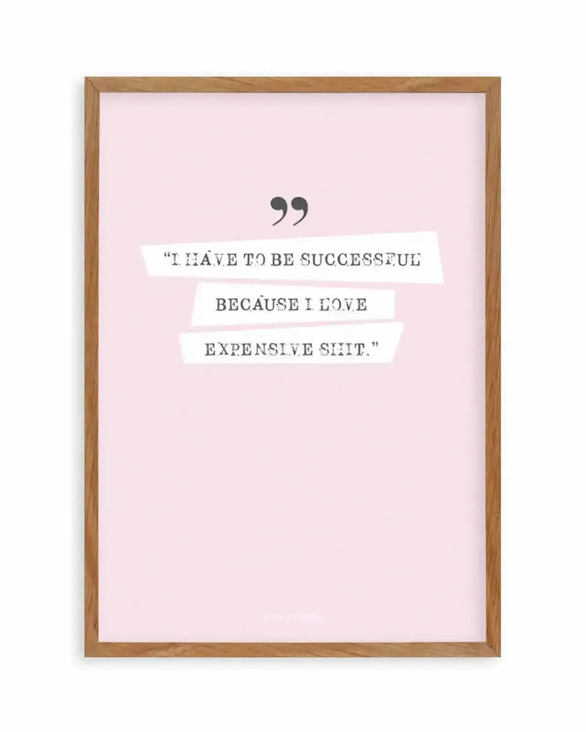 Success 101 | 2 Colour Options Art Print from Olive et Oriel where you can shop wallpaper and artworks online