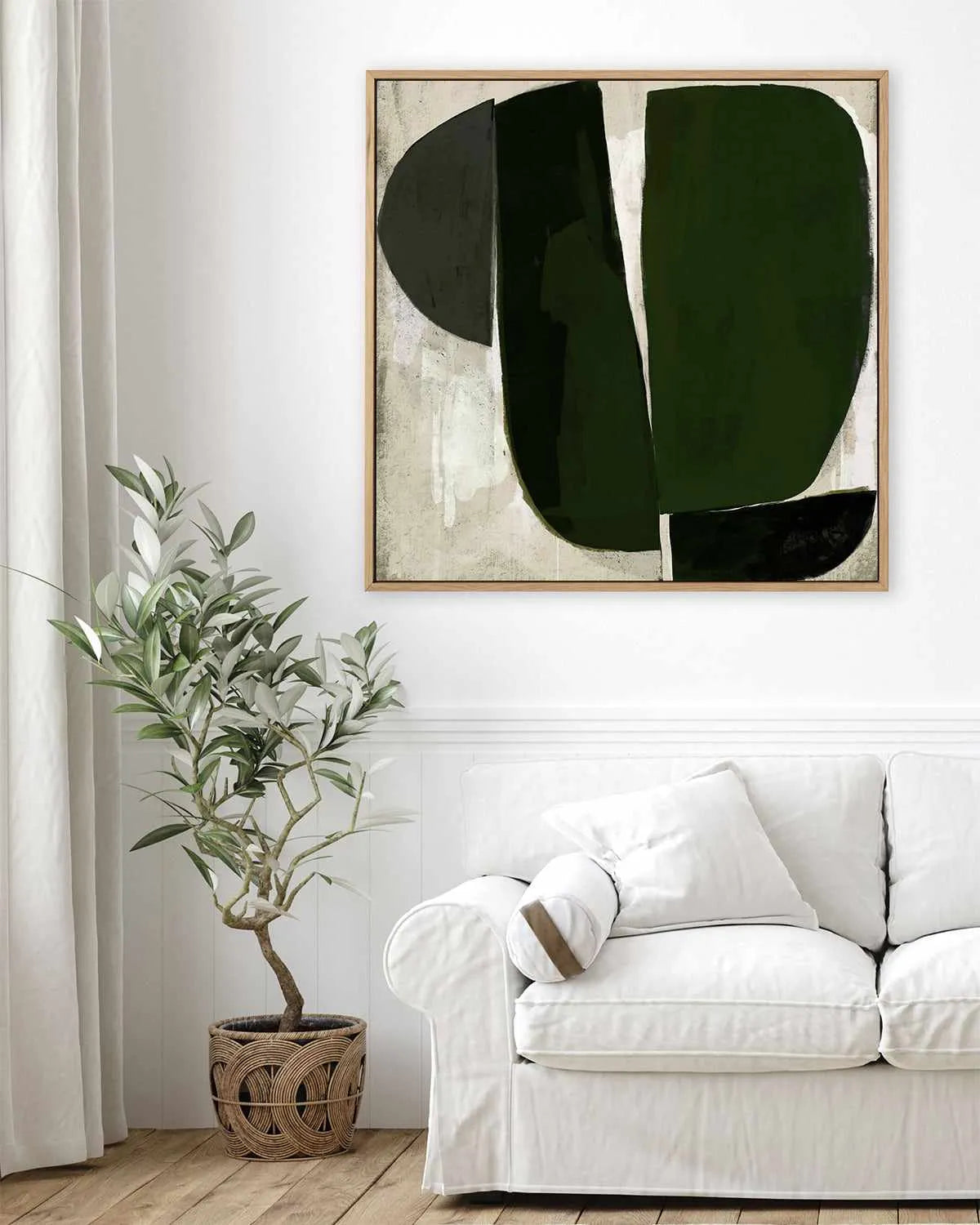 Succulent by Marco Marella | Framed Canvas Art Print from Olive et Oriel where you can shop wallpaper and artworks online