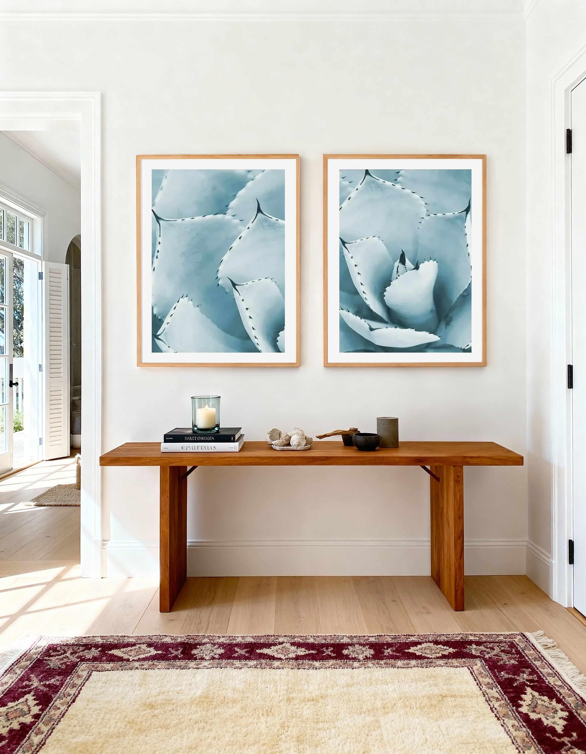 Succulent I & II Art Print Set of 2 | Matching Wall Art from Olive et Oriel where you can shop wallpaper and artworks online