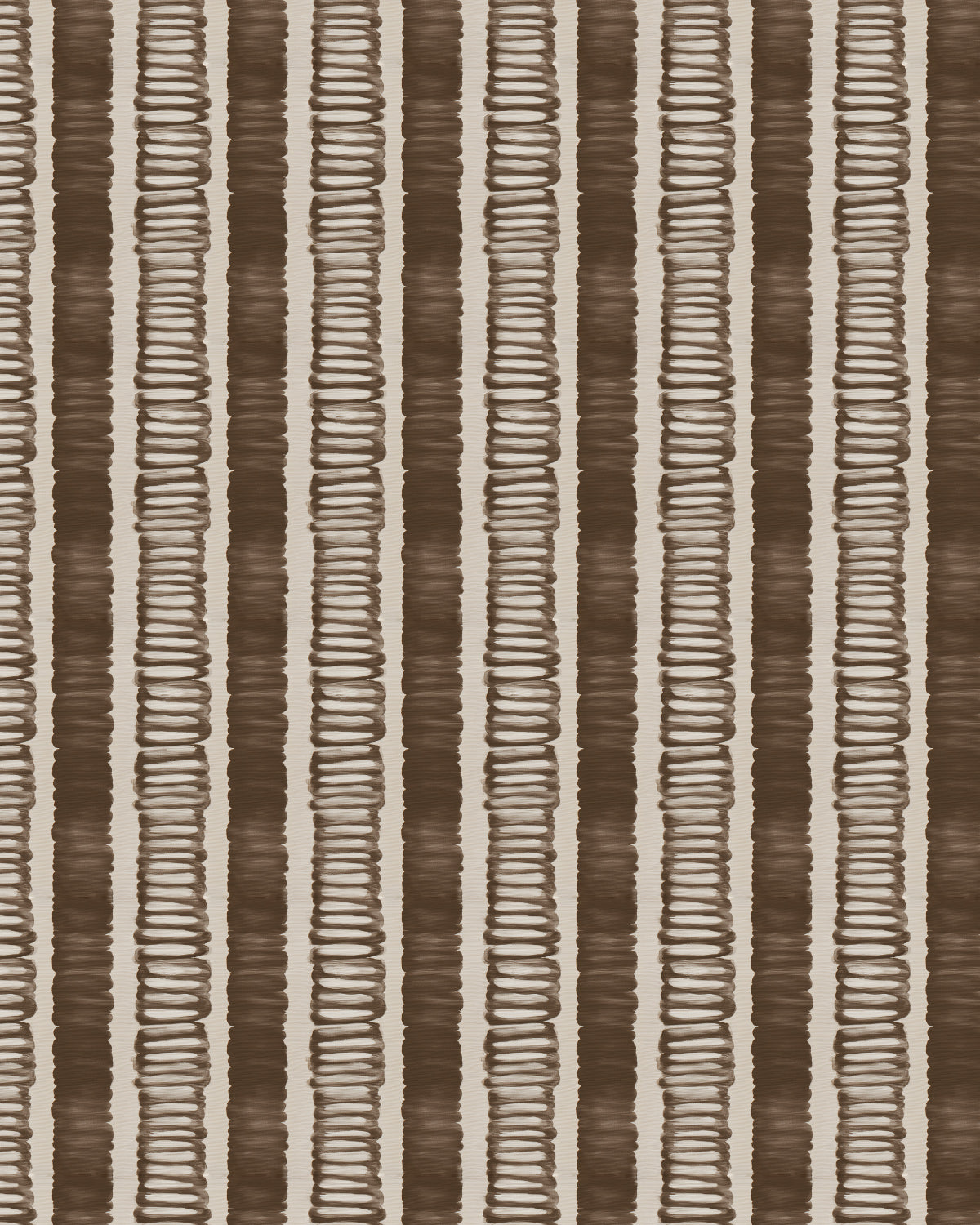 Sumi Stripe in Brown Wallpaper