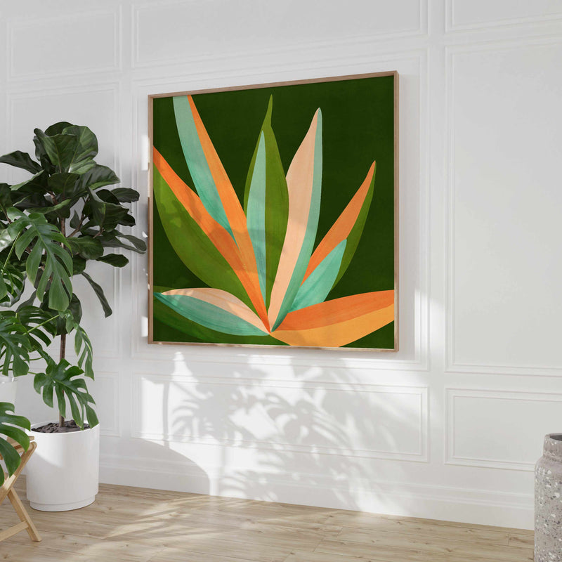 Summer Agave By Kristian Gallagher | Art Print from Olive et Oriel where you can shop wallpaper and artworks online