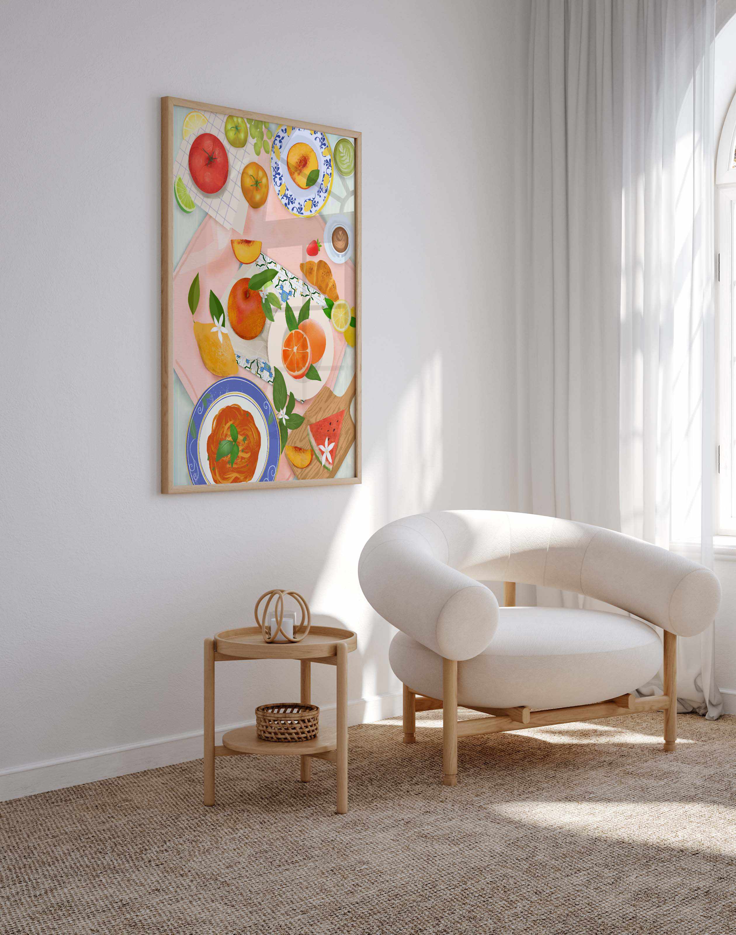 Summer Brunch By Petra Lizde | Art Print