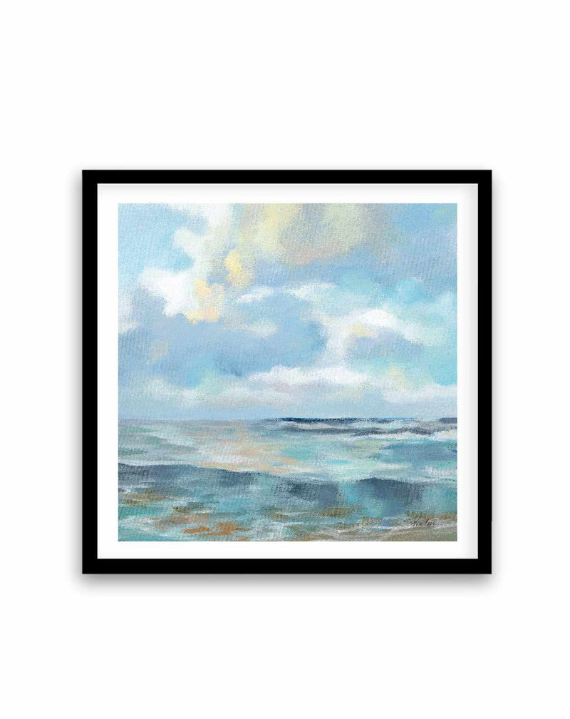 Summer Clouds Light Sq | Art Print