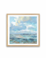 Summer Clouds Light Sq | Art Print