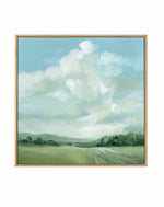 Summer Clouds | Framed Canvas Art Print