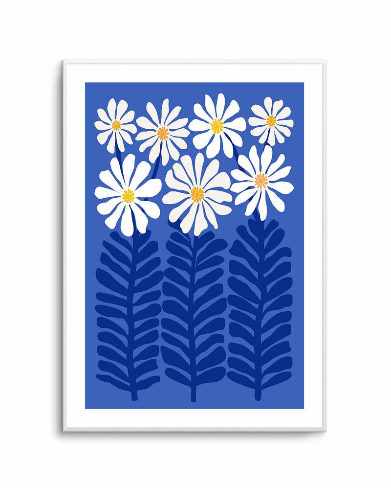 Summer Daisy Garden By Kristian Gallagher | Art Print from Olive et Oriel where you can shop wallpaper and artworks online
