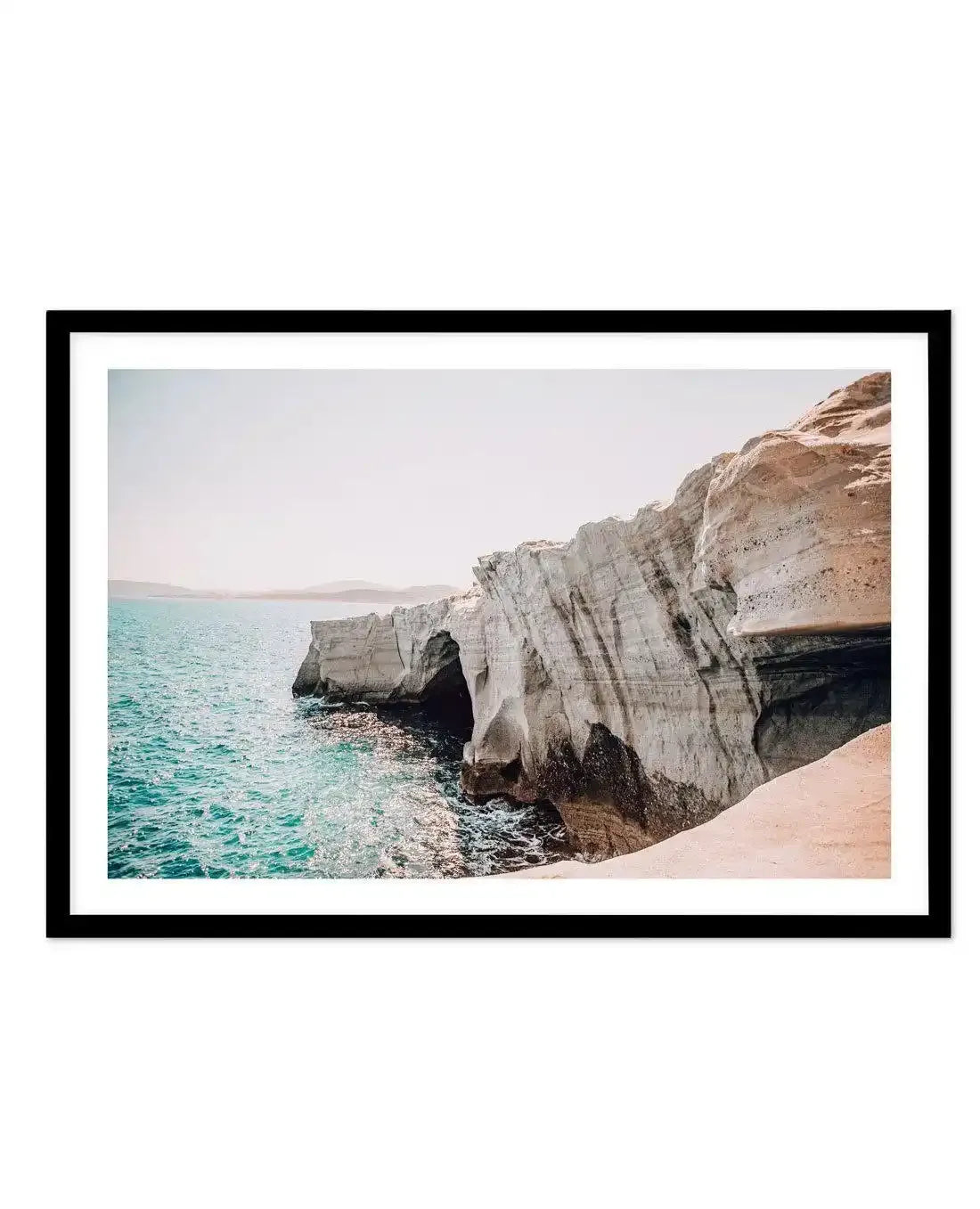 Summer Days | Greece Art Print-Shop Greece Wall Art Prints Online with Olive et Oriel - Our collection of Greek Islands art prints offer unique wall art including blue domes of Santorini in Oia, mediterranean sea prints and incredible posters from Milos and other Greece landscape photography - this collection will add mediterranean blue to your home, perfect for updating the walls in coastal, beach house style. There is Greece art on canvas and extra large wall art with fast, free shipping acros