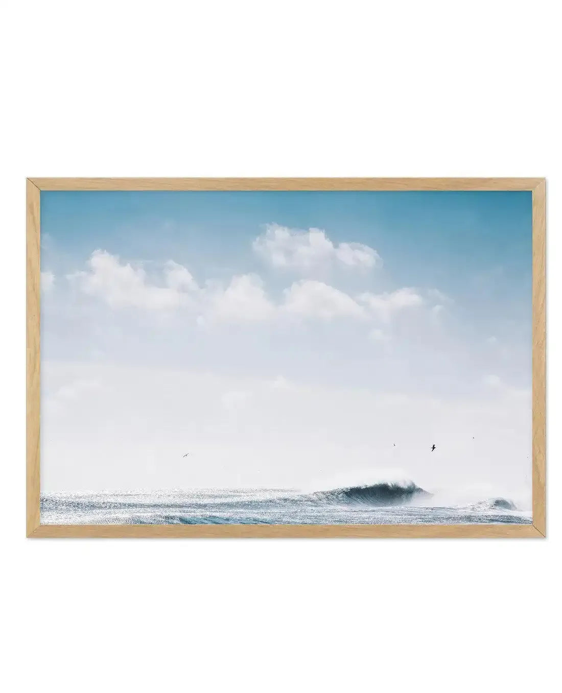 Summer Days II Art Print-PRINT-Olive et Oriel-Olive et Oriel-A4 | 8.3" x 11.7" | 21 x 29.7cm-Oak-With White Border-Buy-Australian-Art-Prints-Online-with-Olive-et-Oriel-Your-Artwork-Specialists-Austrailia-Decorate-With-Coastal-Photo-Wall-Art-Prints-From-Our-Beach-House-Artwork-Collection-Fine-Poster-and-Framed-Artwork