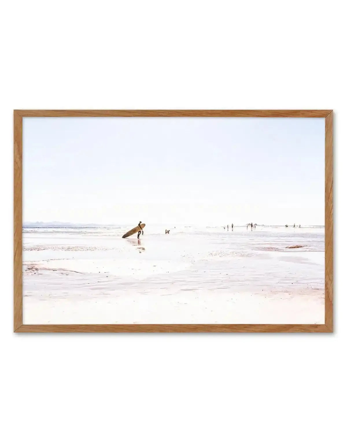 Summer Days | Wategos Art Print-PRINT-Olive et Oriel-Olive et Oriel-50x70 cm | 19.6" x 27.5"-Walnut-With White Border-Buy-Australian-Art-Prints-Online-with-Olive-et-Oriel-Your-Artwork-Specialists-Austrailia-Decorate-With-Coastal-Photo-Wall-Art-Prints-From-Our-Beach-House-Artwork-Collection-Fine-Poster-and-Framed-Artwork