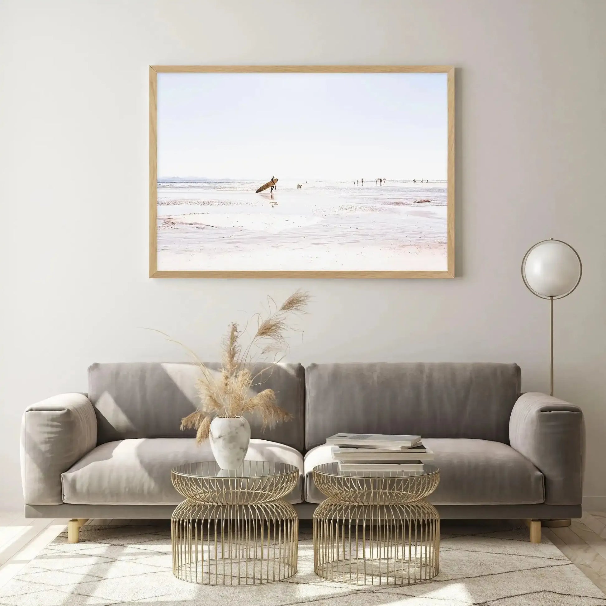 Summer Days | Wategos Art Print-PRINT-Olive et Oriel-Olive et Oriel-Buy-Australian-Art-Prints-Online-with-Olive-et-Oriel-Your-Artwork-Specialists-Austrailia-Decorate-With-Coastal-Photo-Wall-Art-Prints-From-Our-Beach-House-Artwork-Collection-Fine-Poster-and-Framed-Artwork