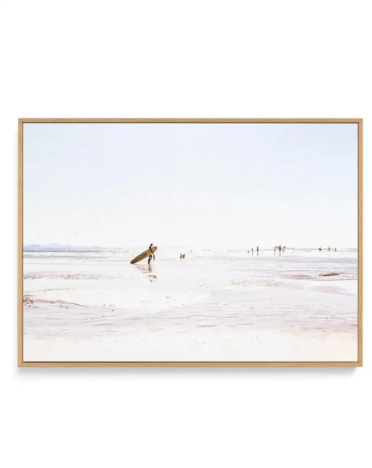 Summer Days | Wategos | Framed Canvas-CANVAS-You can shop wall art online with Olive et Oriel for everything from abstract art to fun kids wall art. Our beautiful modern art prints and canvas art are available from large canvas prints to wall art paintings and our proudly Australian artwork collection offers only the highest quality framed large wall art and canvas art Australia - You can buy fashion photography prints or Hampton print posters and paintings on canvas from Olive et Oriel and have
