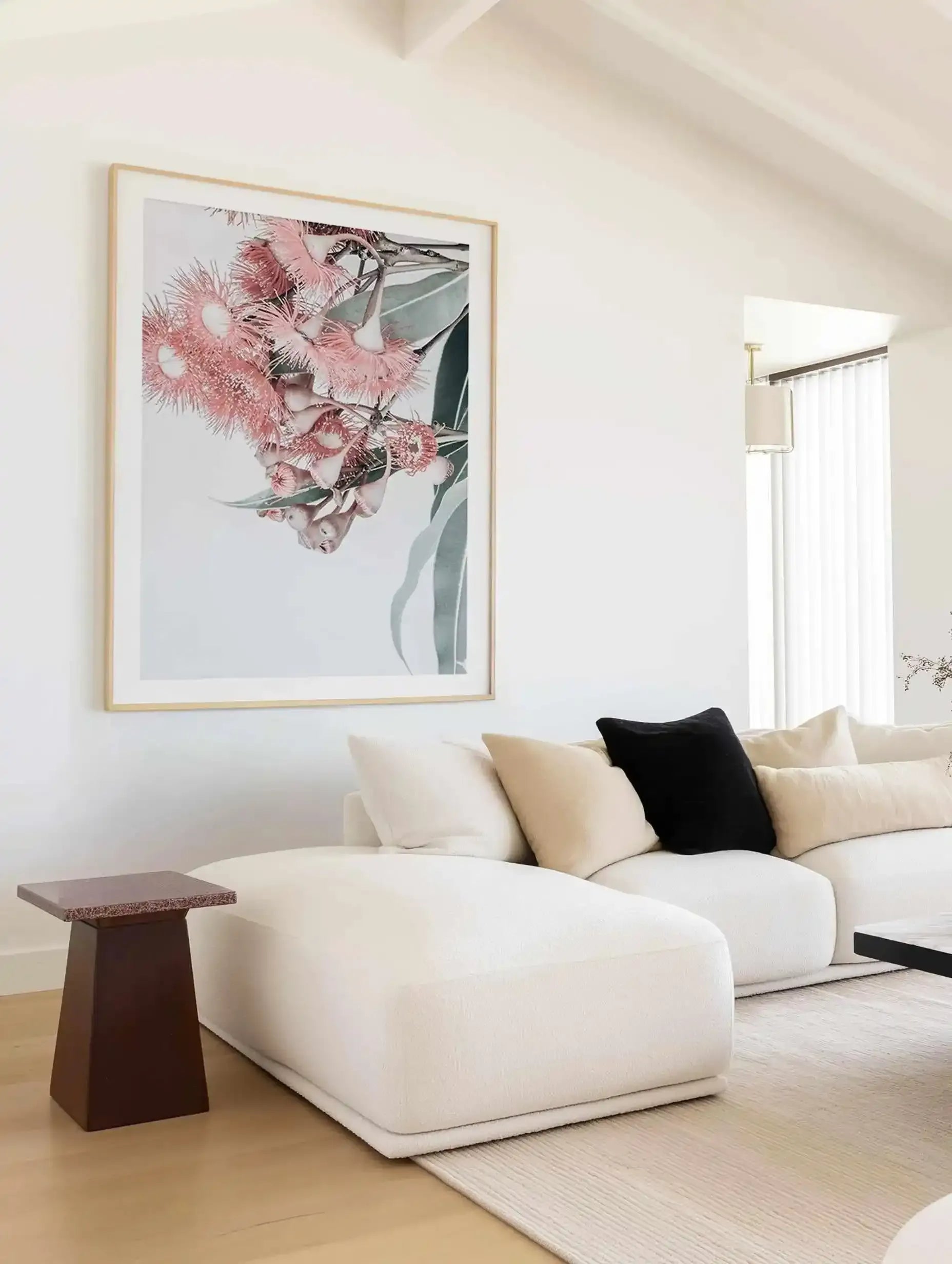 Summer Eucalyptus Art Print from Olive et Oriel where you can shop wallpaper and artworks online