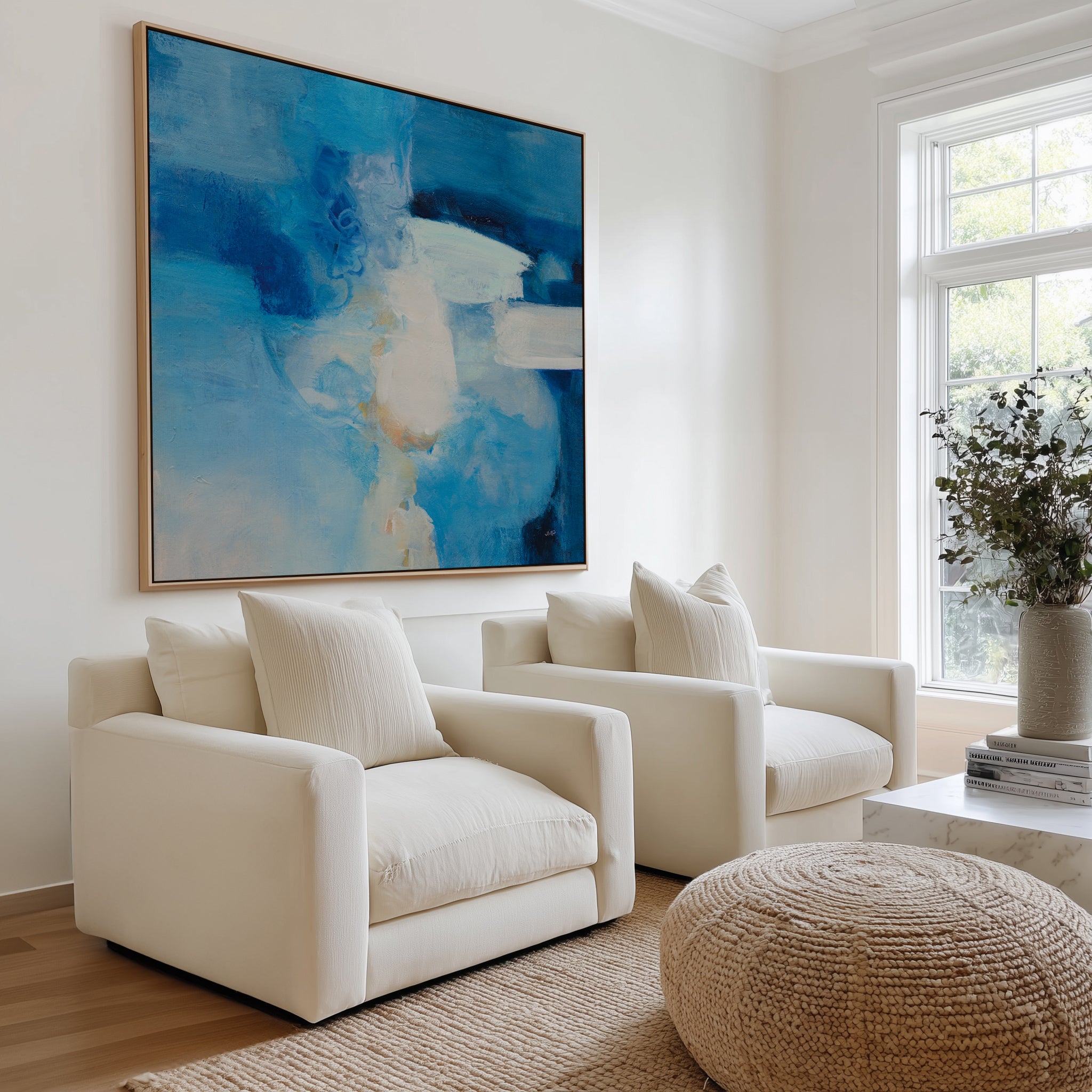Summer Feeling I | Framed Canvas Art Print