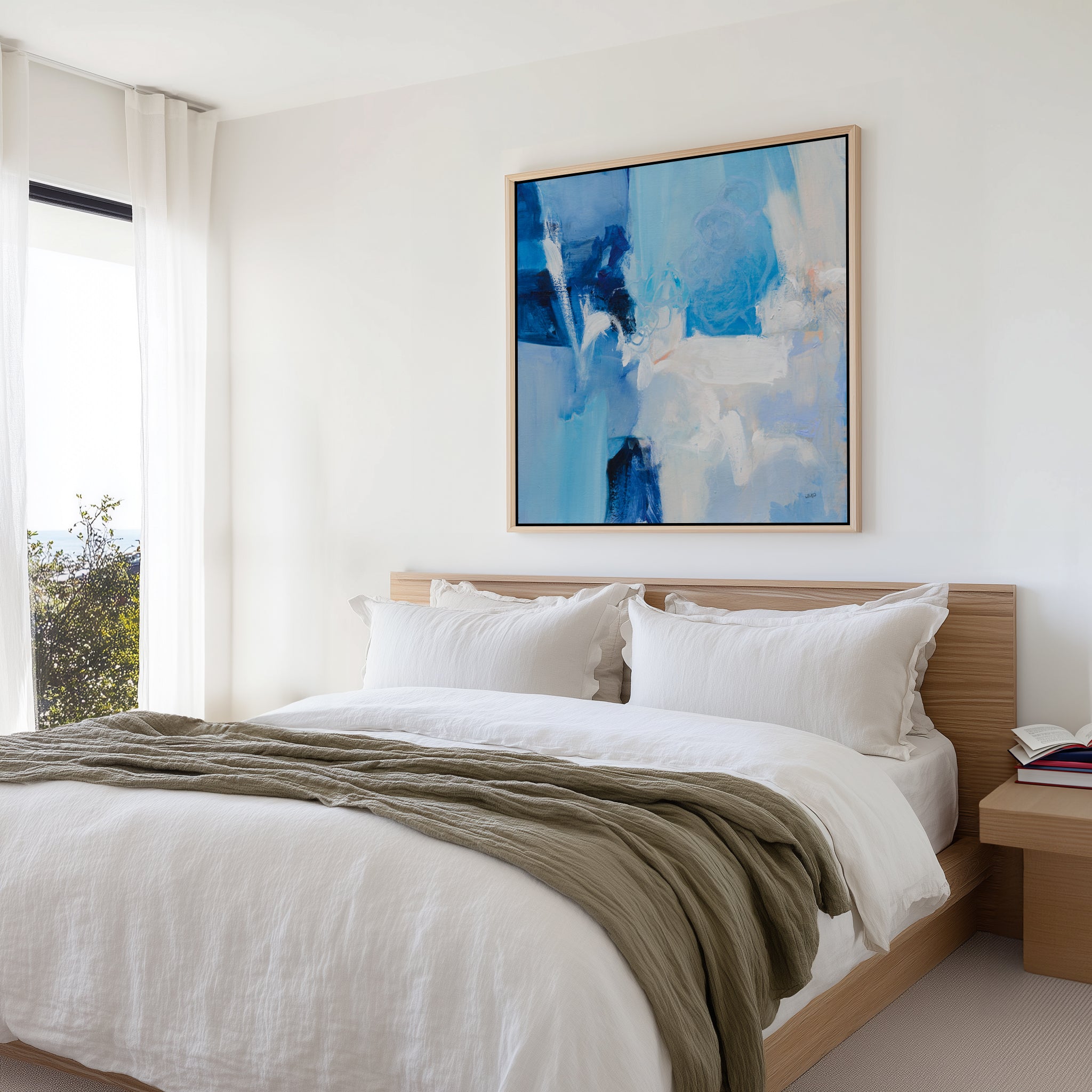 Summer Feeling II | Framed Canvas Art Print