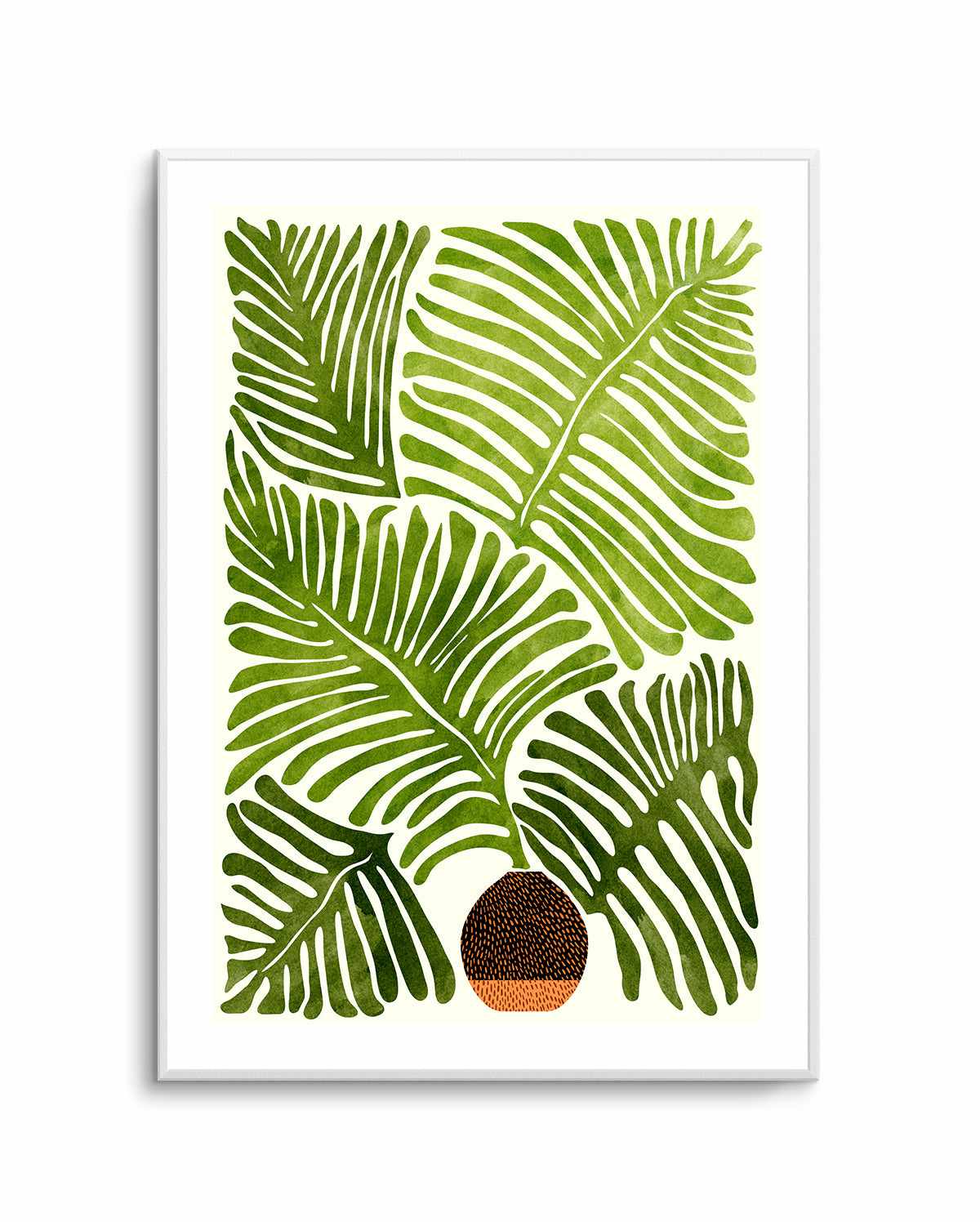 Summer Fern By Kristian Gallagher  | Art Print