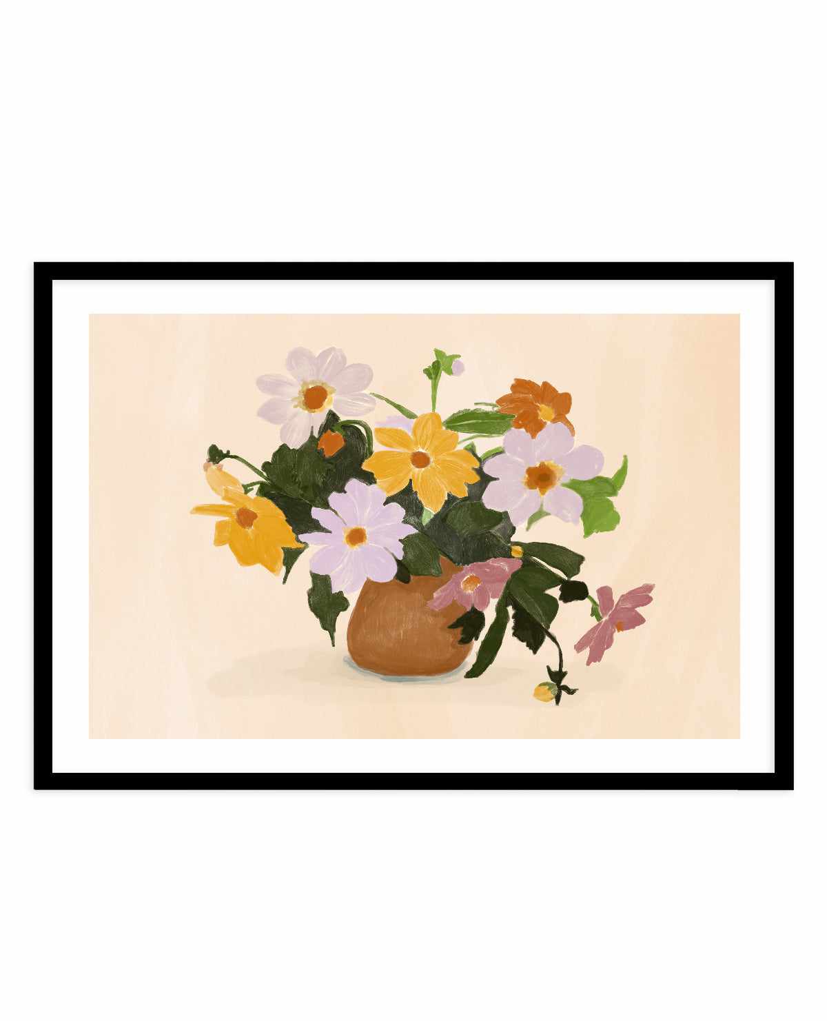 Summer Flowers by Jenny Liz Rome | Art Print