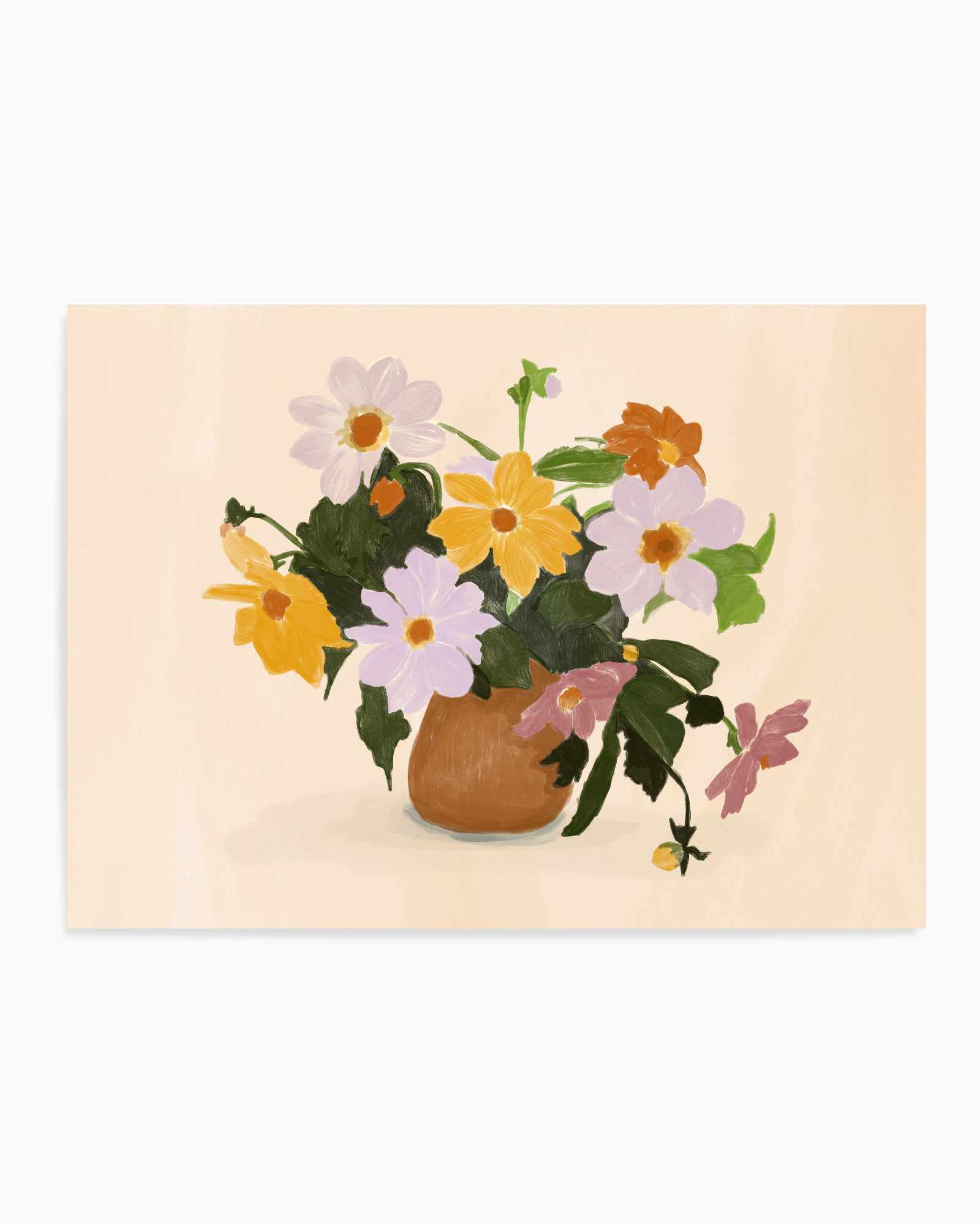 Summer Flowers by Jenny Liz Rome | Art Print