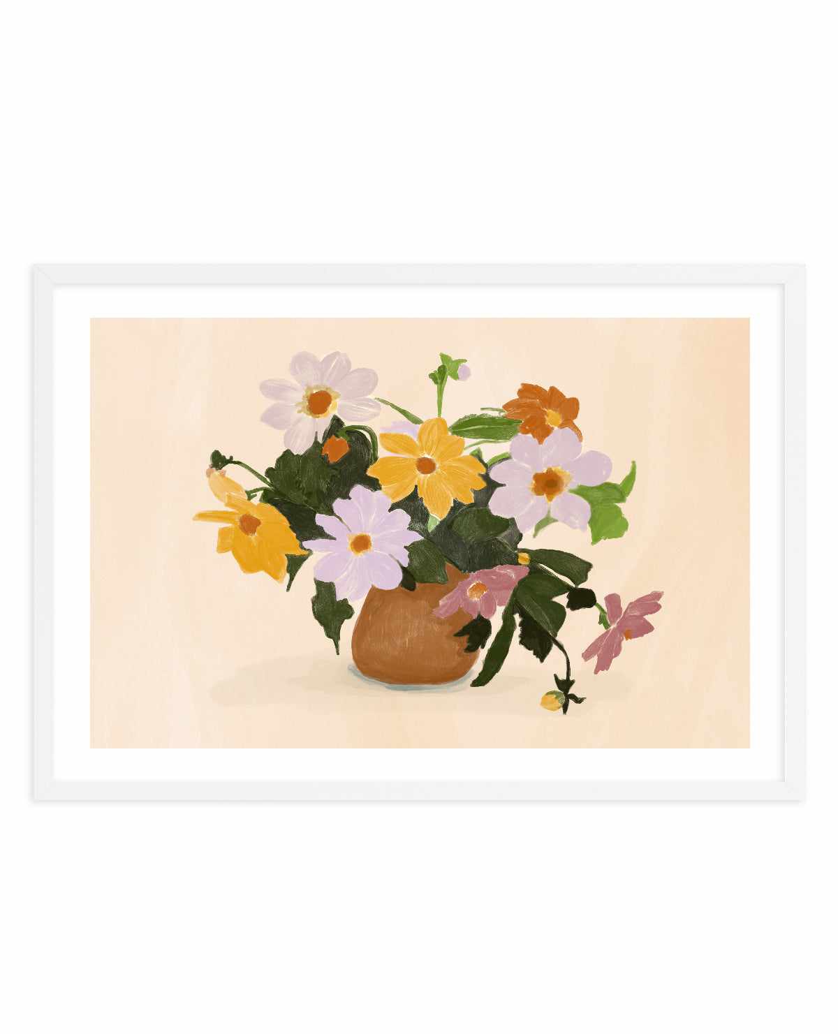 Summer Flowers by Jenny Liz Rome | Art Print