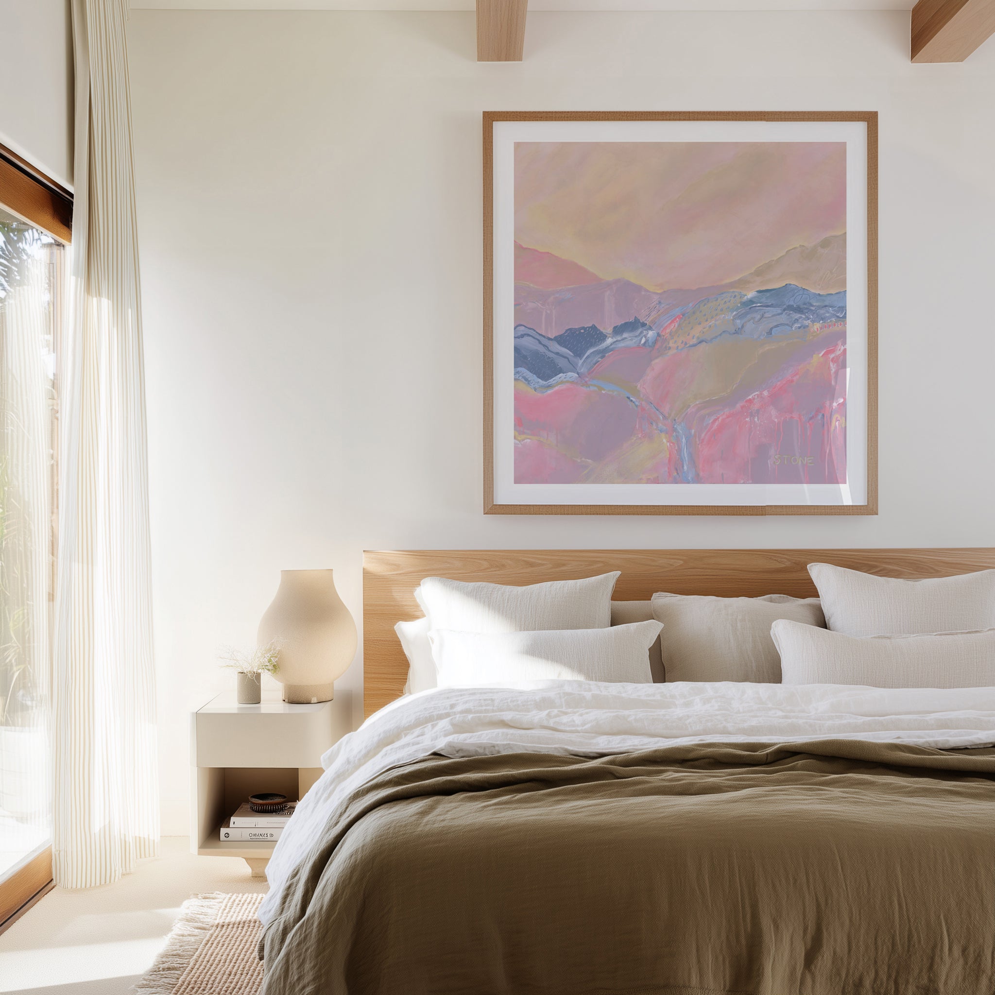 Summer Haze by Belinda Stone | Art Print