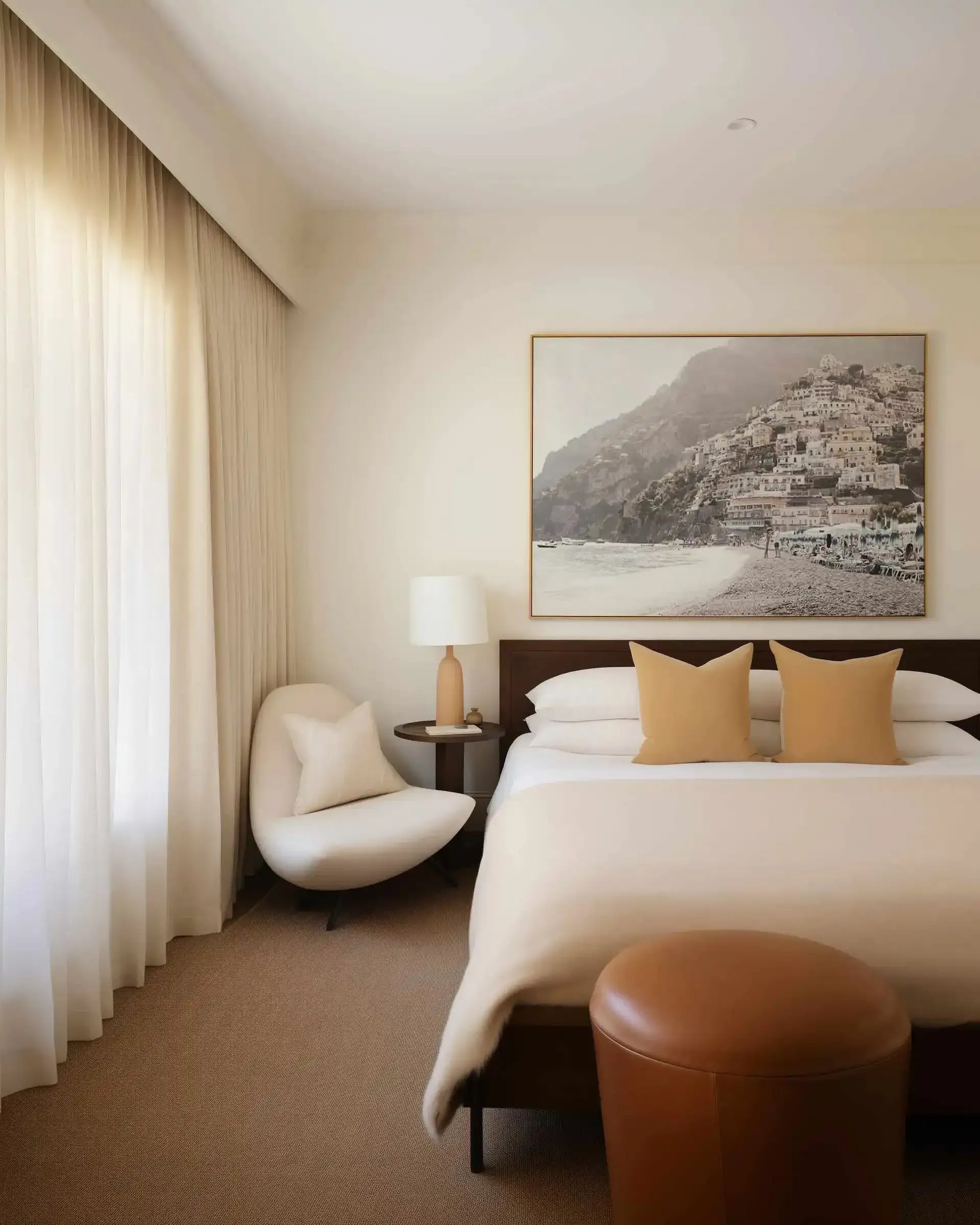 Summer Haze | Positano | Framed Canvas Art Print from Olive et Oriel where you can shop wallpaper and artworks online