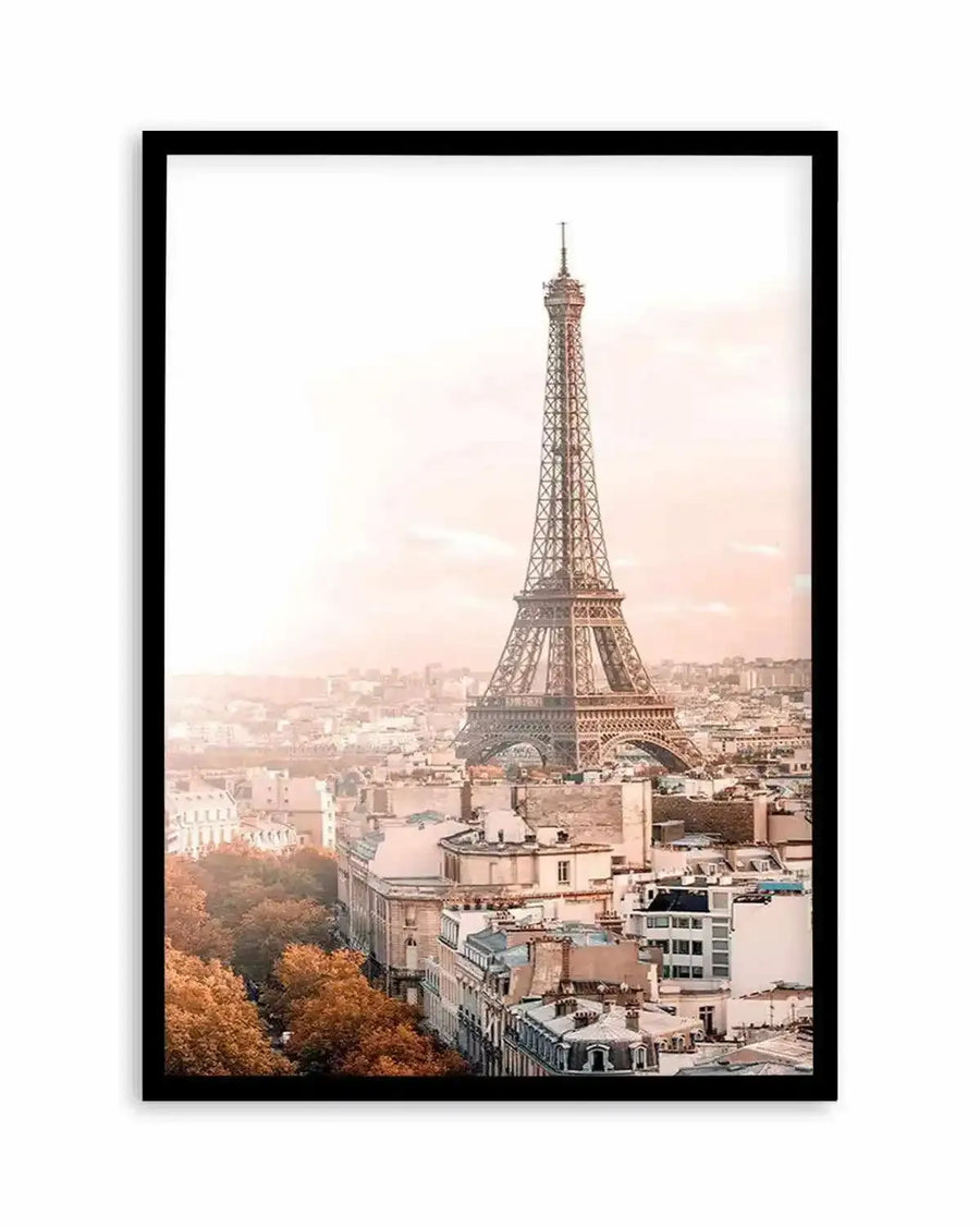 Summer Haze | Paris Art Print from Olive et Oriel where you can shop wallpaper and artworks online
