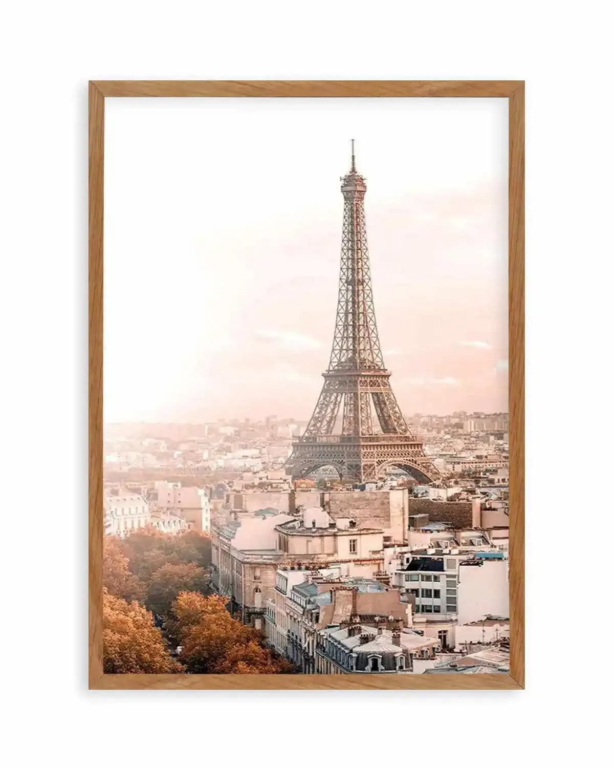 Summer Haze | Paris Art Print from Olive et Oriel where you can shop wallpaper and artworks online