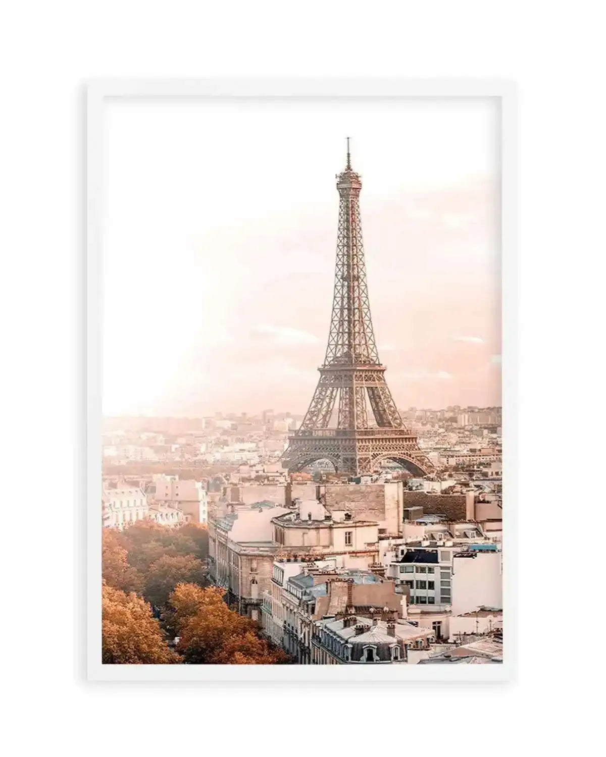 Summer Haze | Paris Art Print from Olive et Oriel where you can shop wallpaper and artworks online