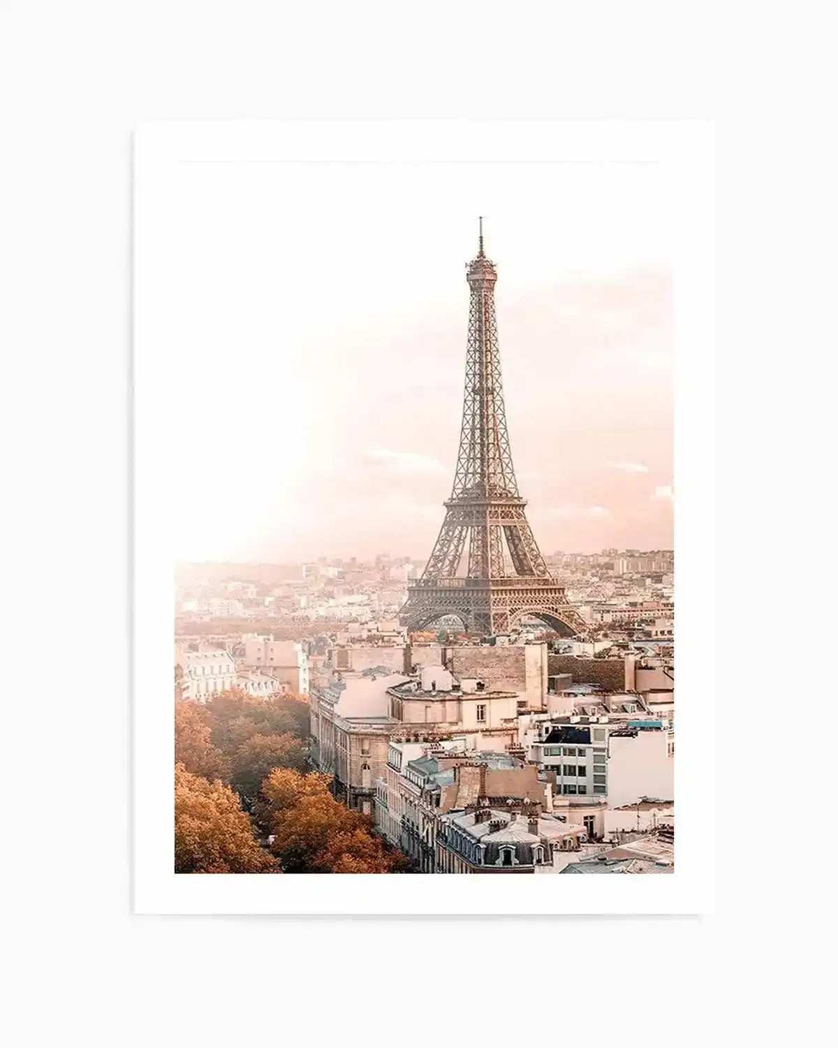 Summer Haze | Paris Art Print from Olive et Oriel where you can shop wallpaper and artworks online