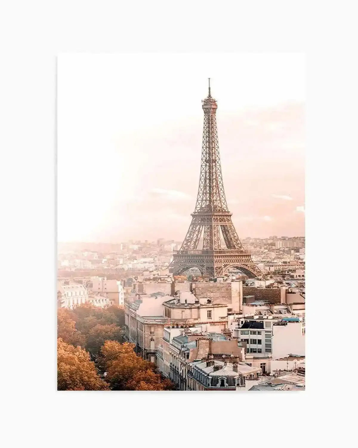 Summer Haze | Paris Art Print from Olive et Oriel where you can shop wallpaper and artworks online