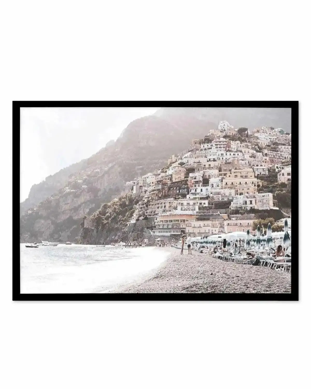 Summer Haze | Positano Art Print from Olive et Oriel where you can shop wallpaper and artworks online