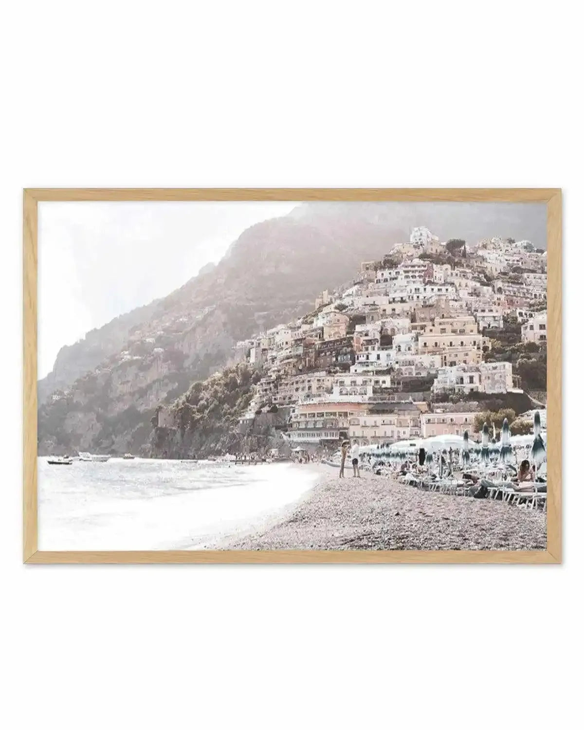 Summer Haze | Positano Art Print from Olive et Oriel where you can shop wallpaper and artworks online