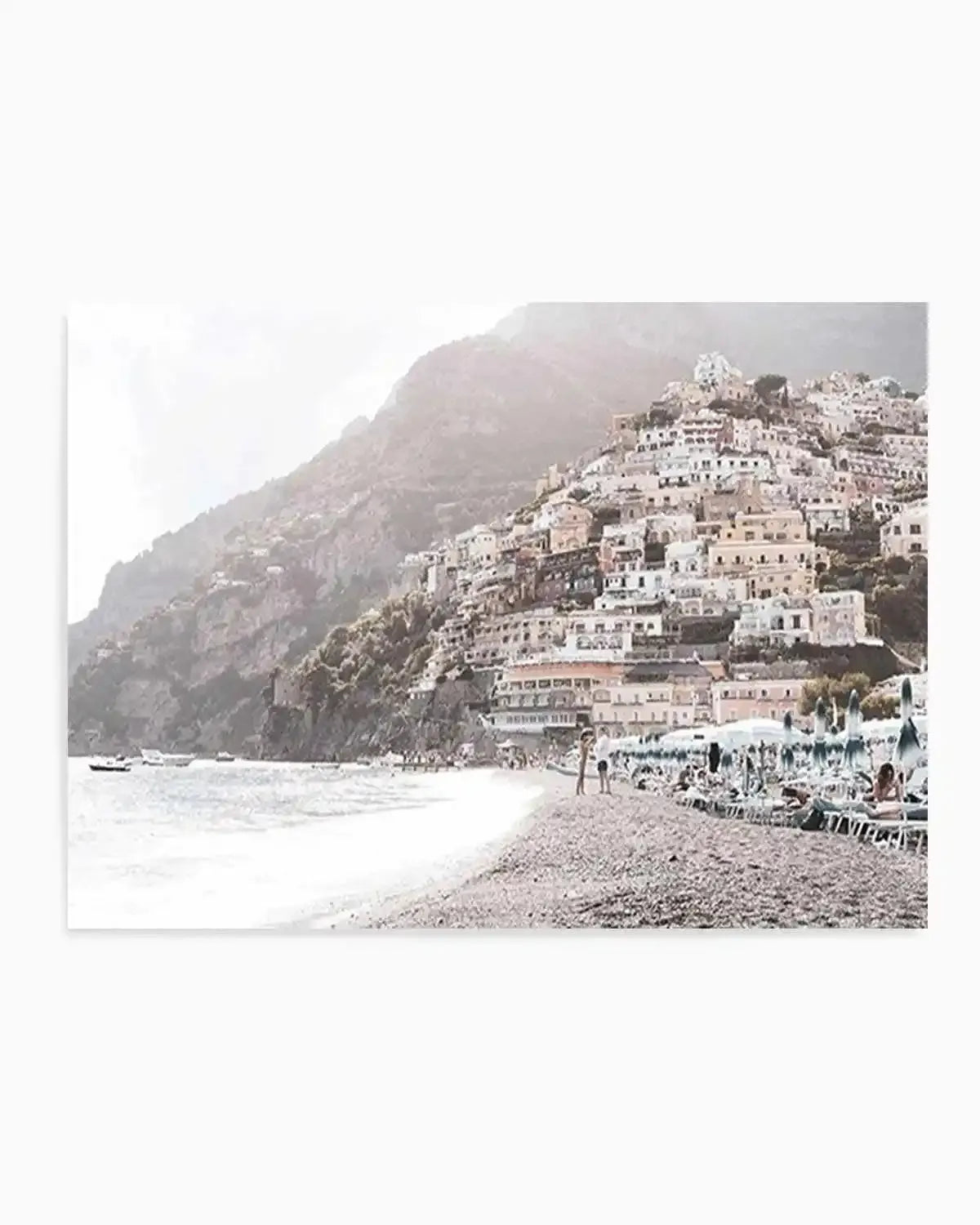 Summer Haze | Positano Art Print from Olive et Oriel where you can shop wallpaper and artworks online