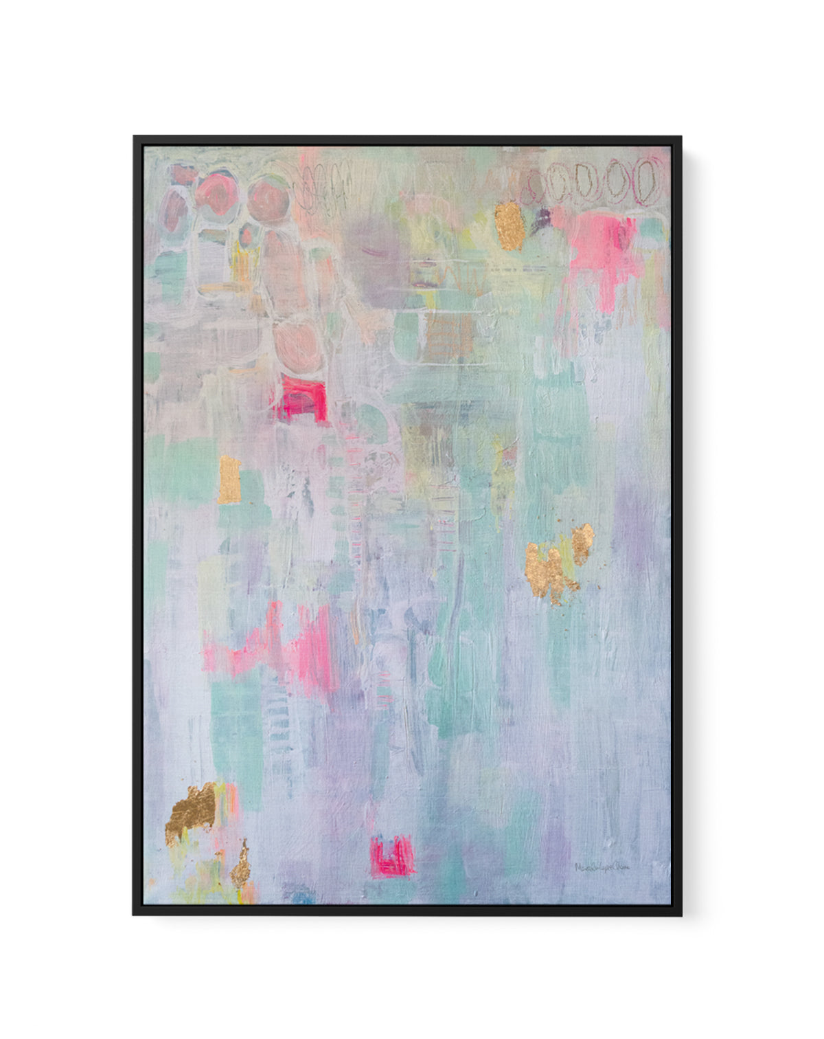Summer House | Framed Canvas Art Print
